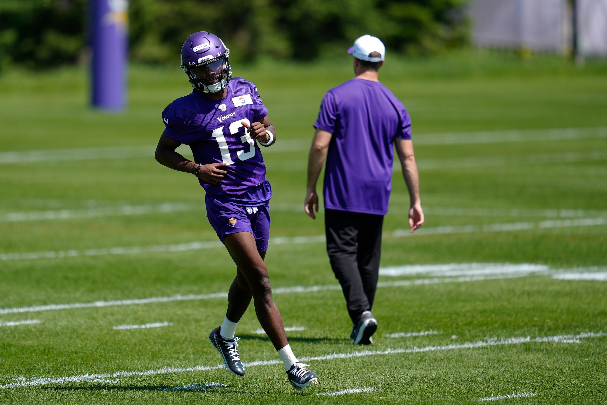 Vikings Rookie Camp Football Vikings Rookie Camp Football