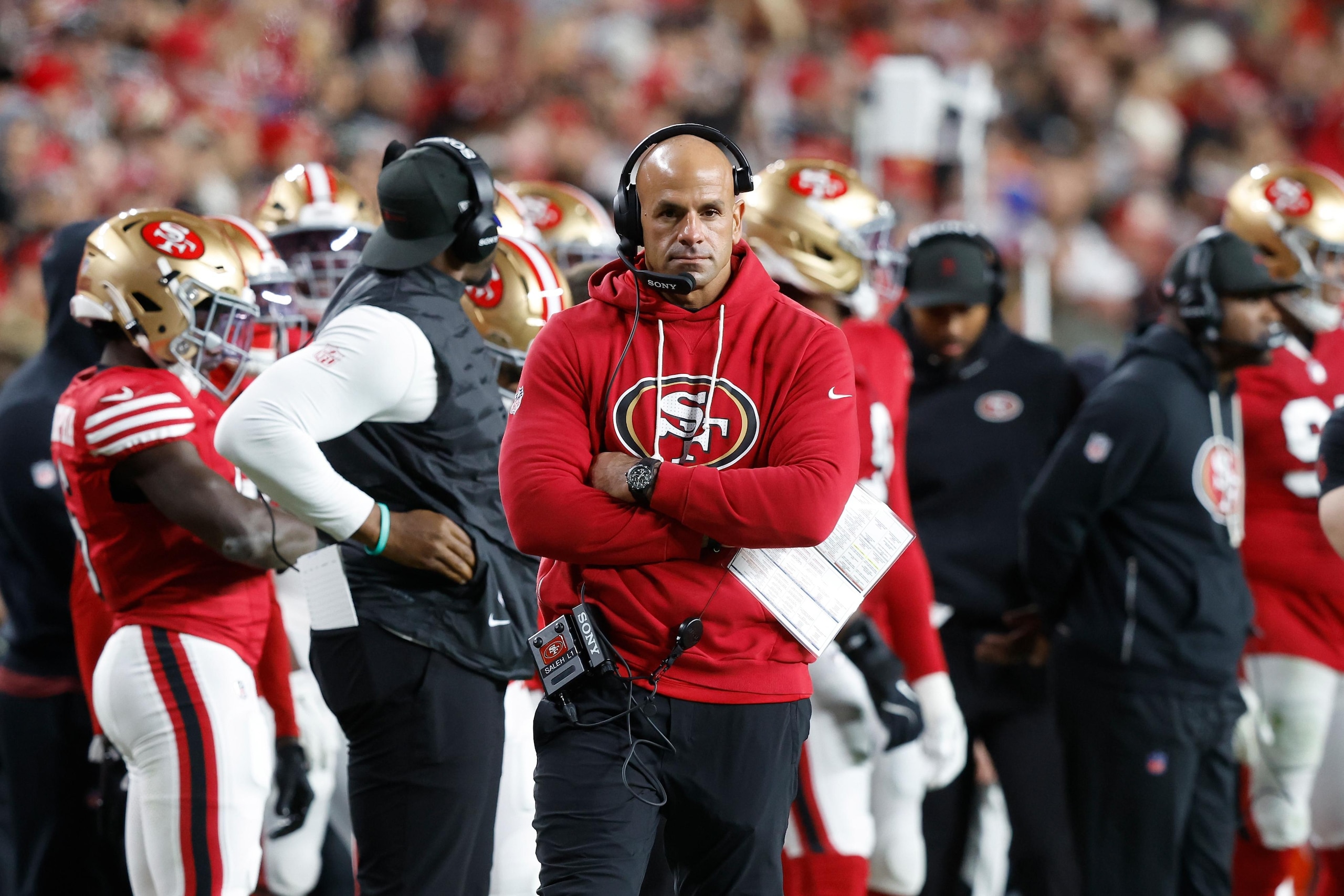 Bears 49ers Football