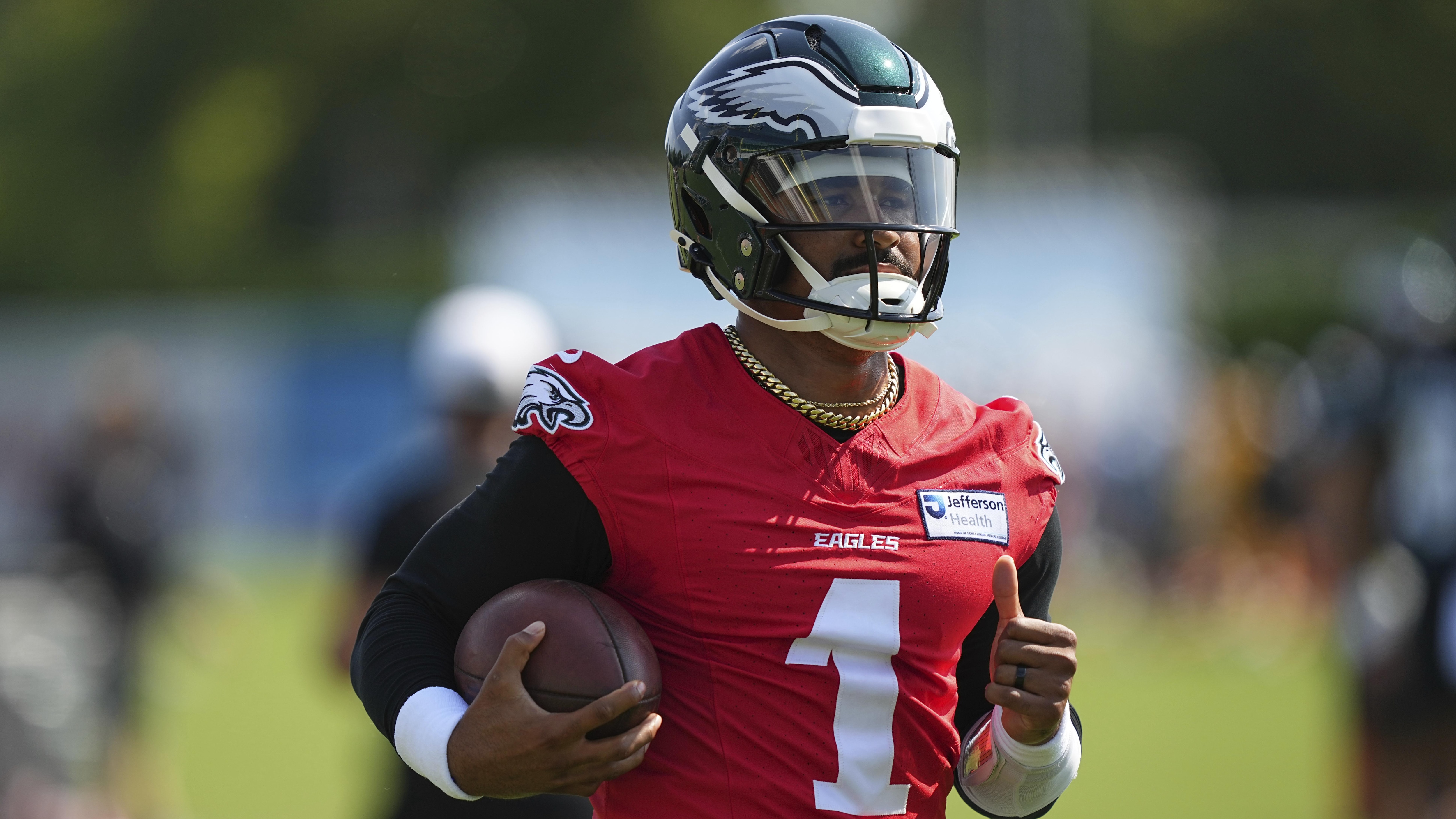 Eagles’ Jalen Hurts Explains Why He Didn’t Wear Super Bowl Ring in Viral Photos