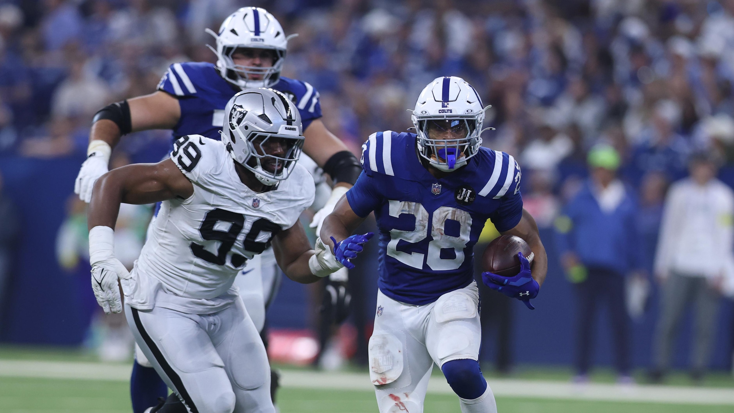 Raiders Colts Football