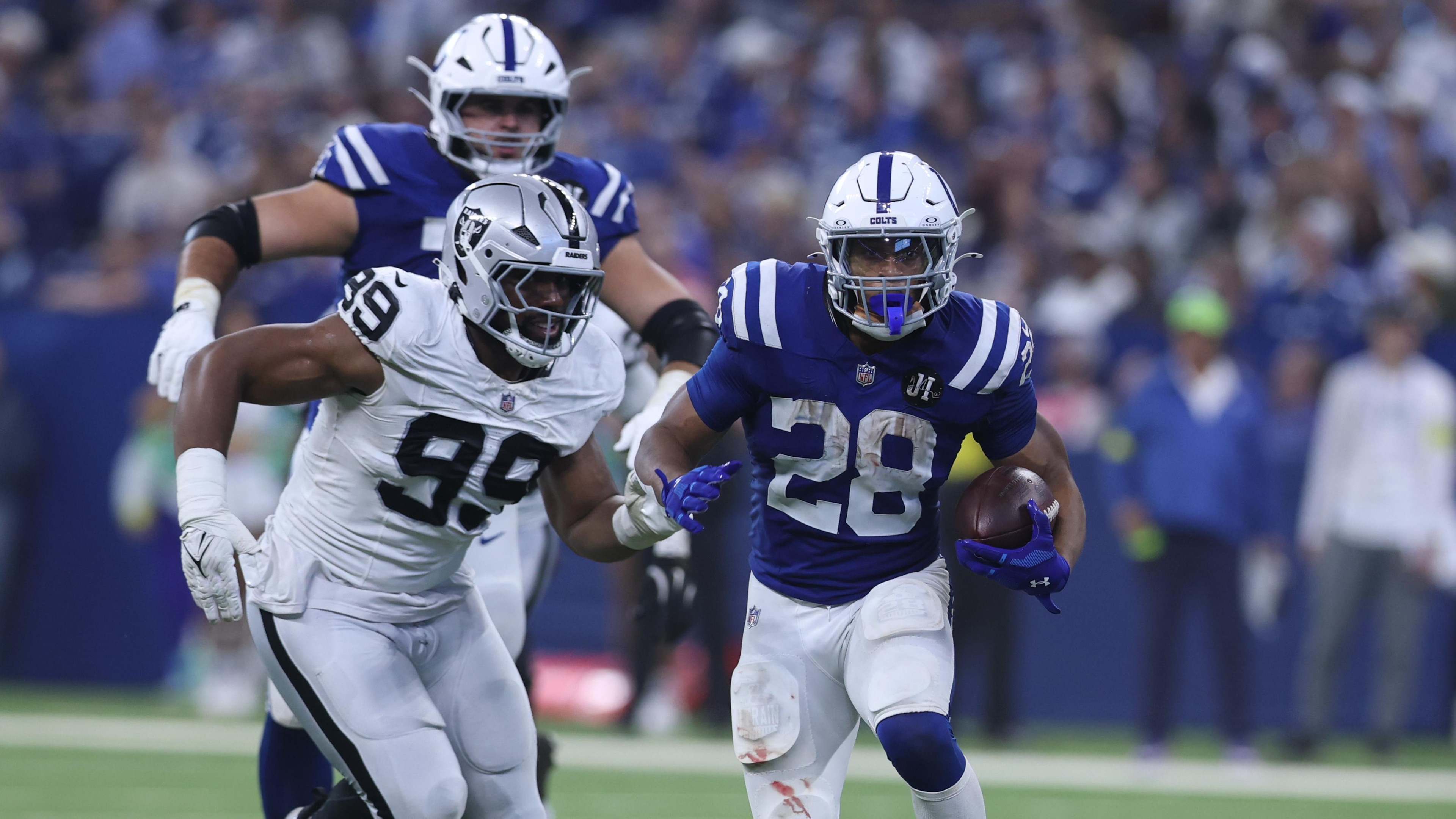 Raiders Colts Football