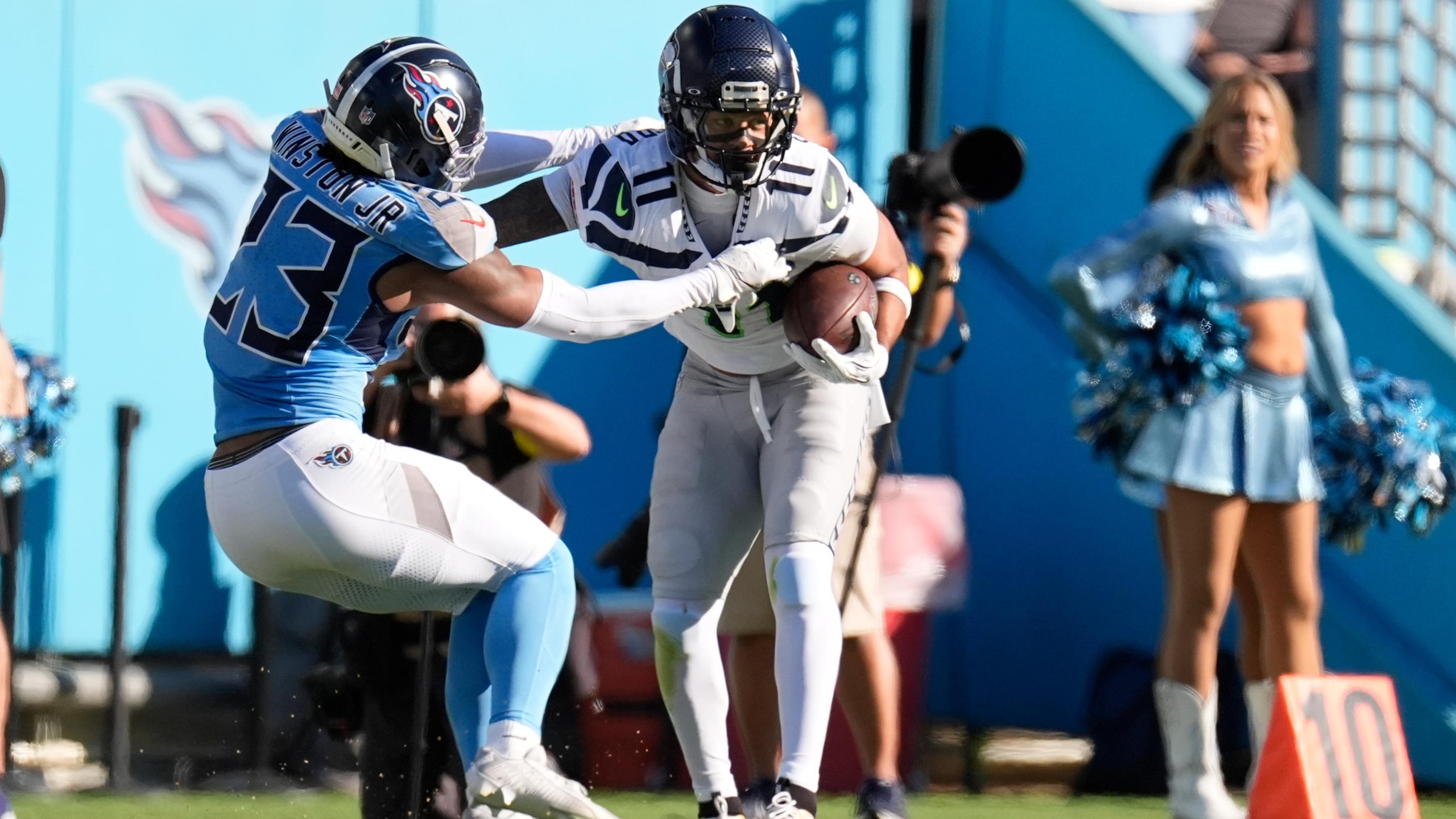 Seahawks Titans Football