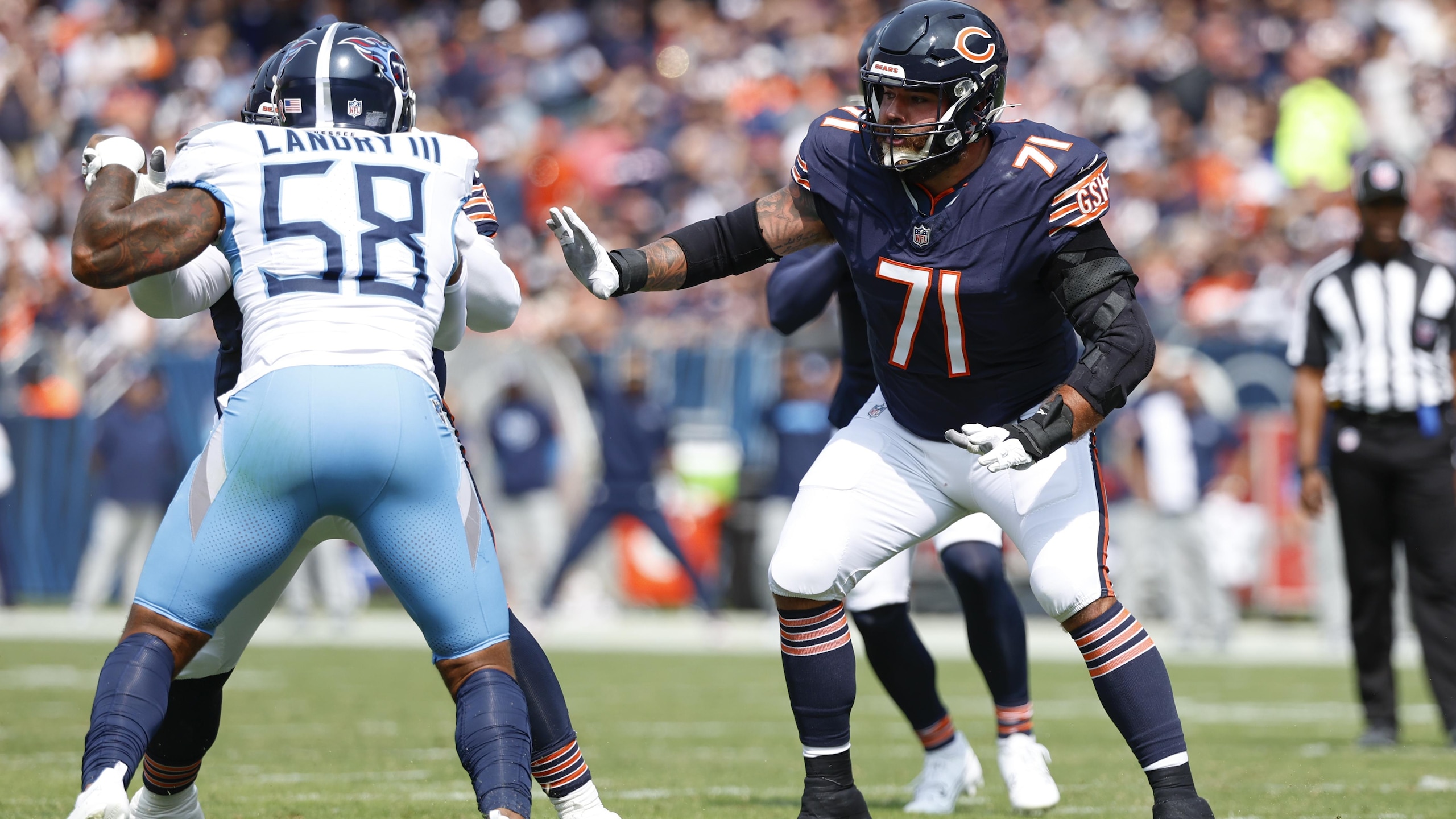 Titans Bears Football