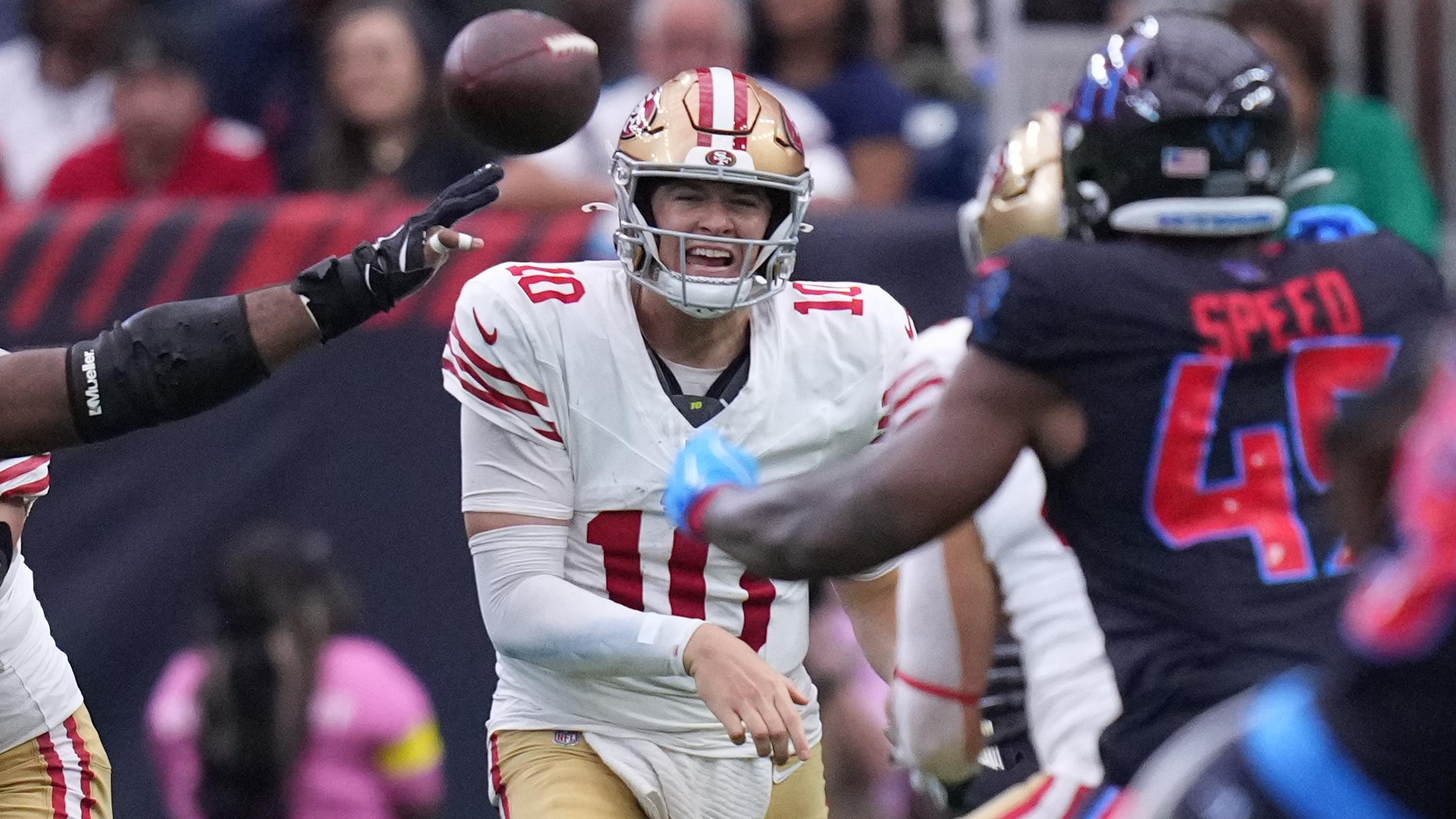 49ers Texans Football