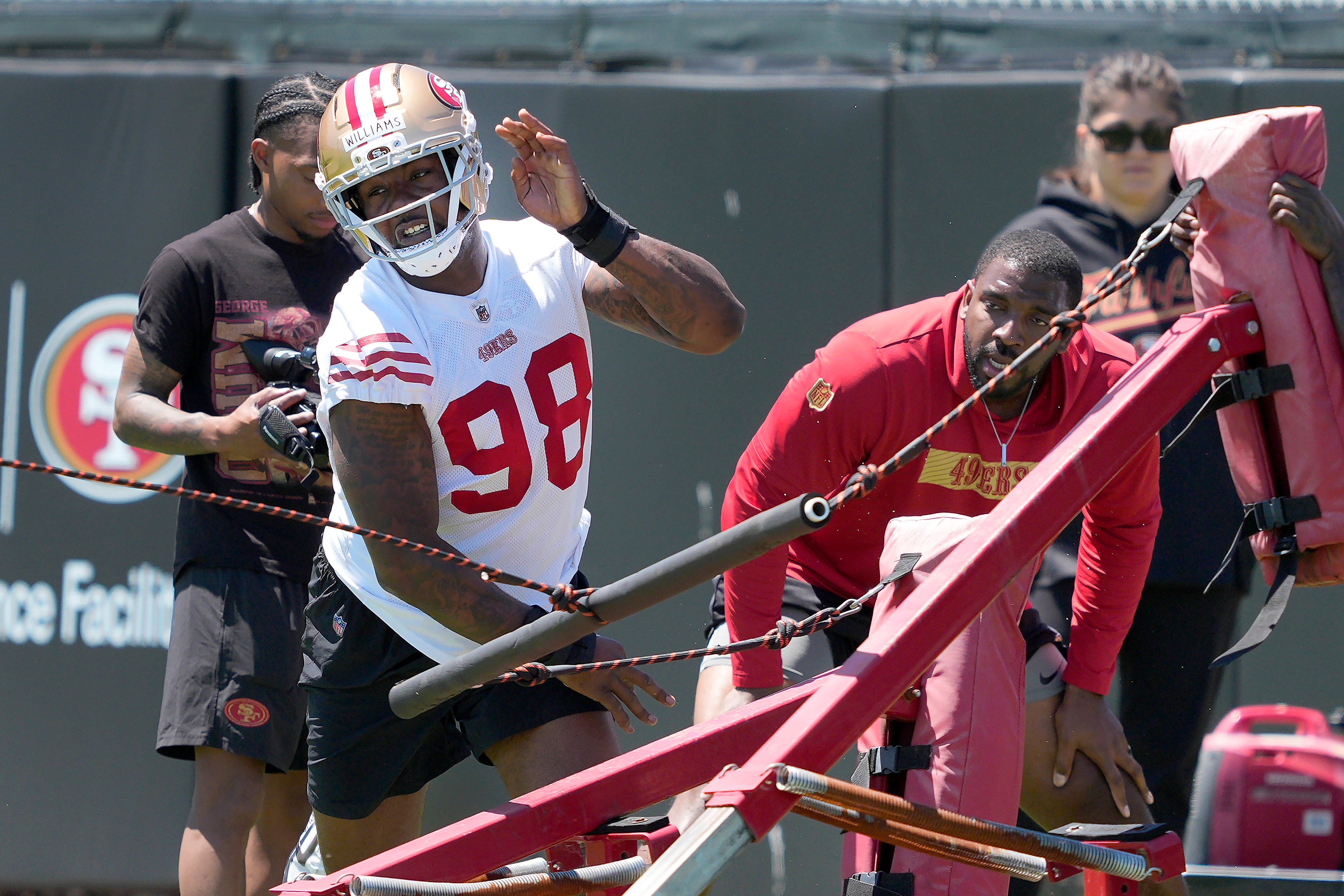 49ers Rookie Camp Football