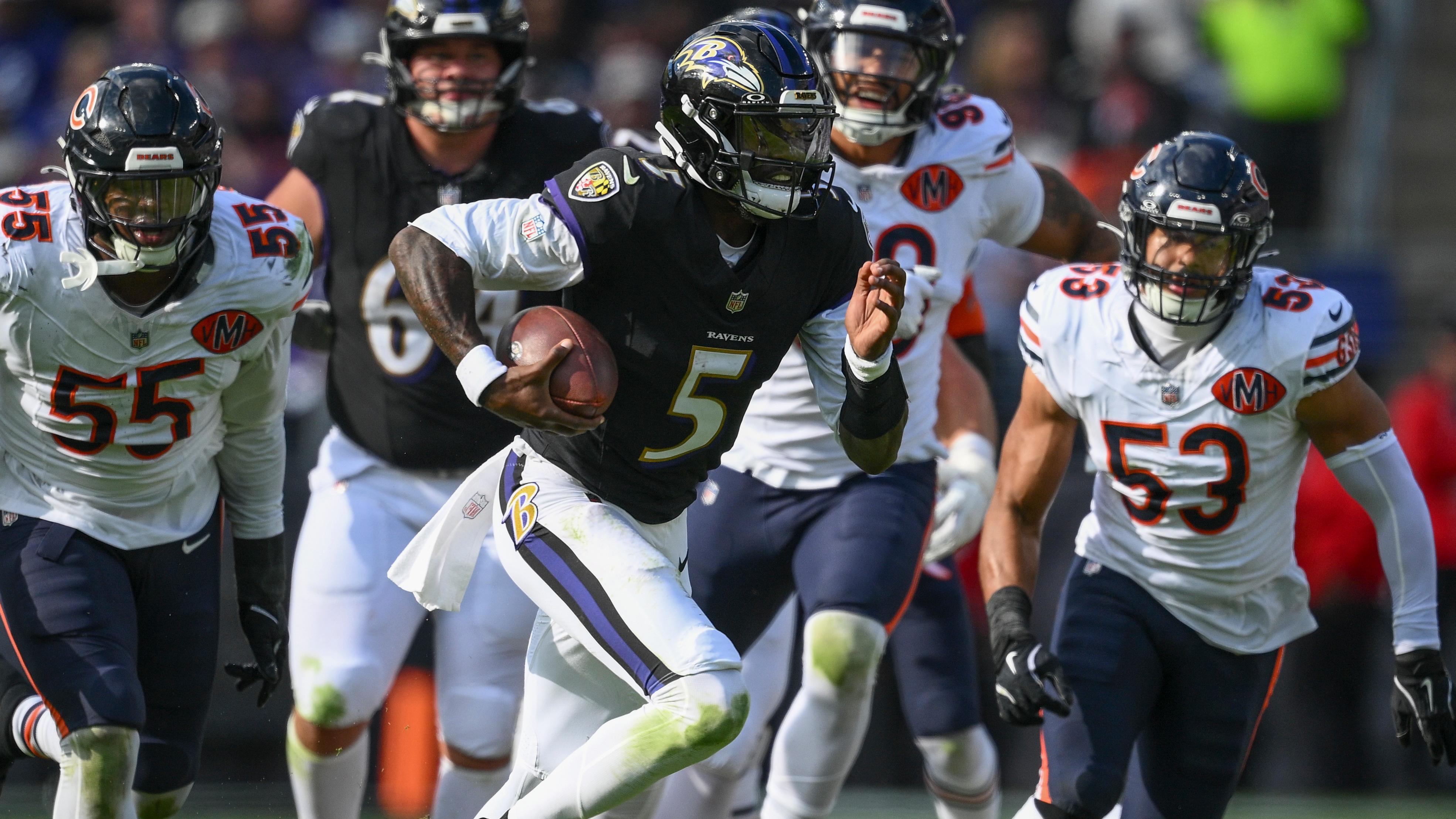 Bears Ravens Football