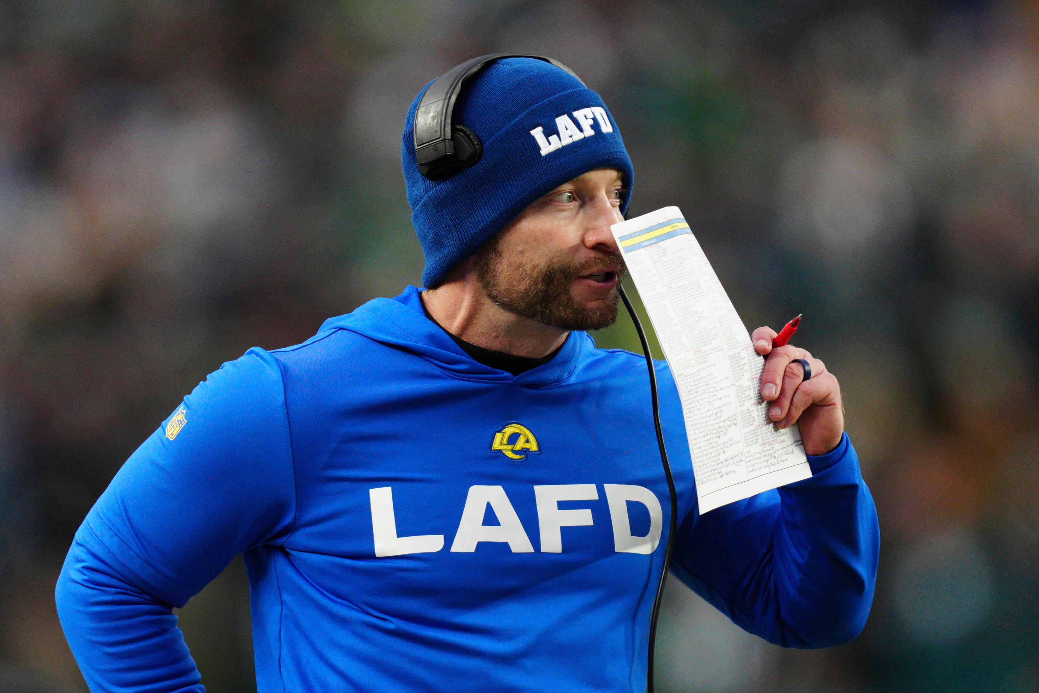 Rams Eagles Football