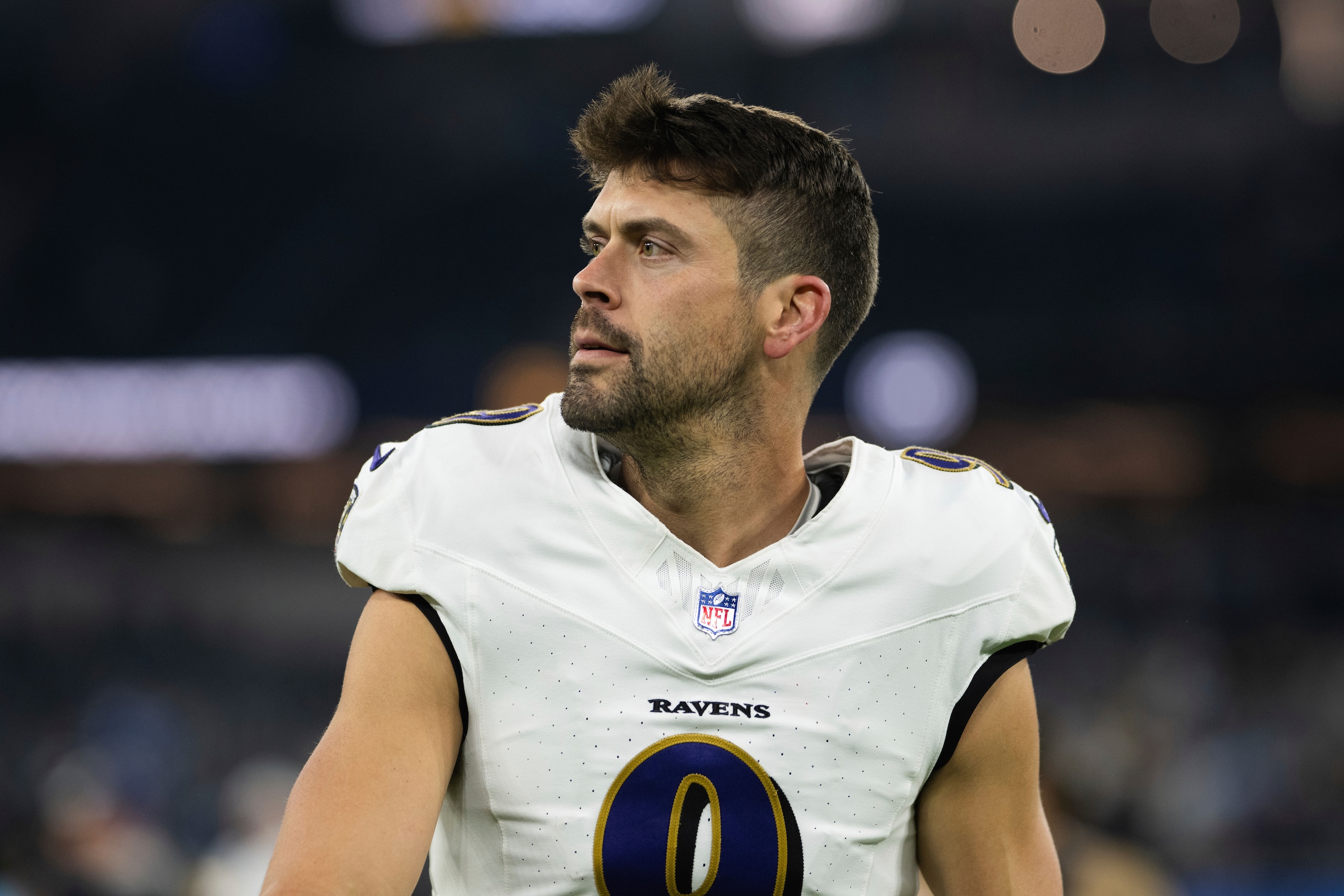 Ravens Tucker Released Football