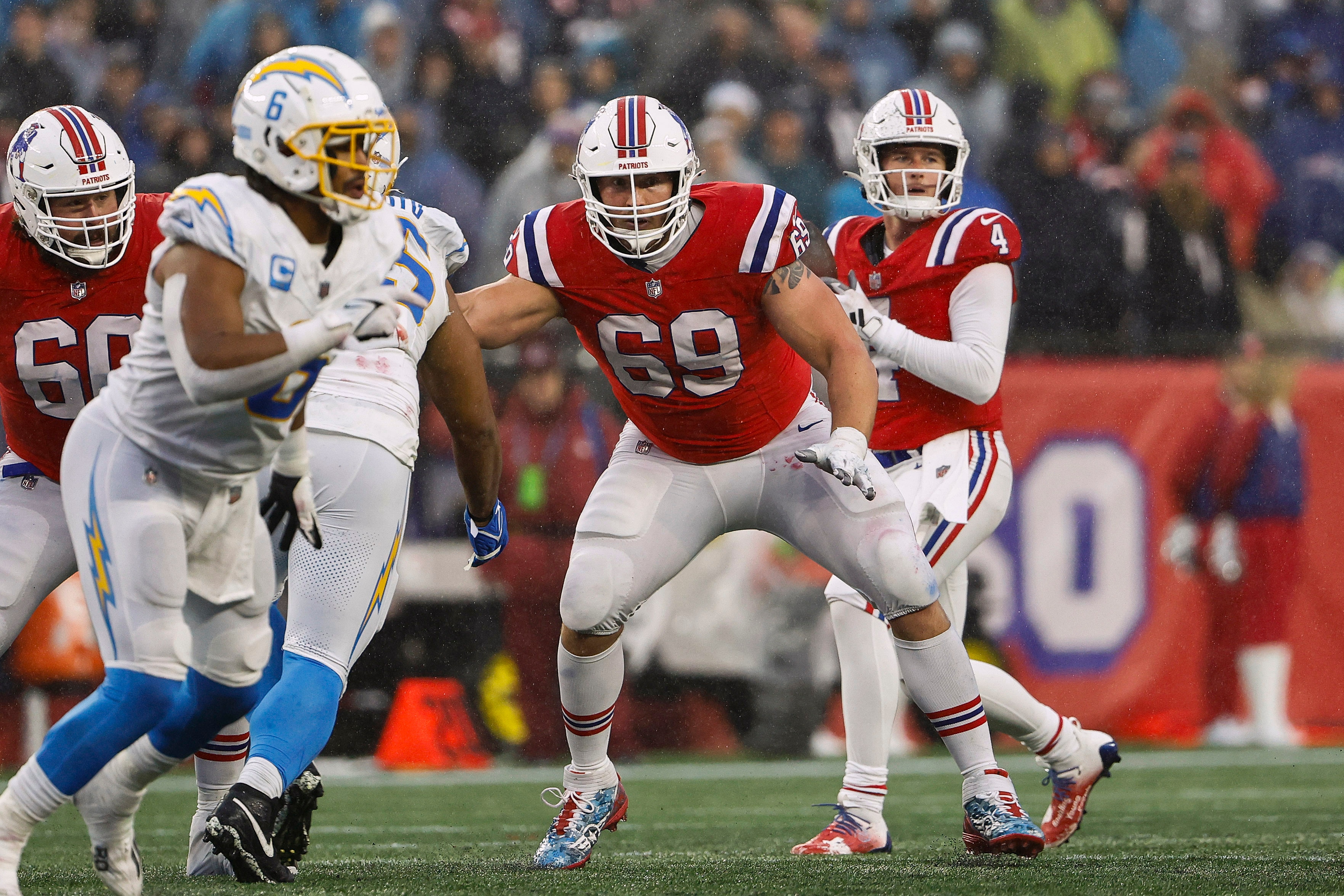 Chargers Patriots Football