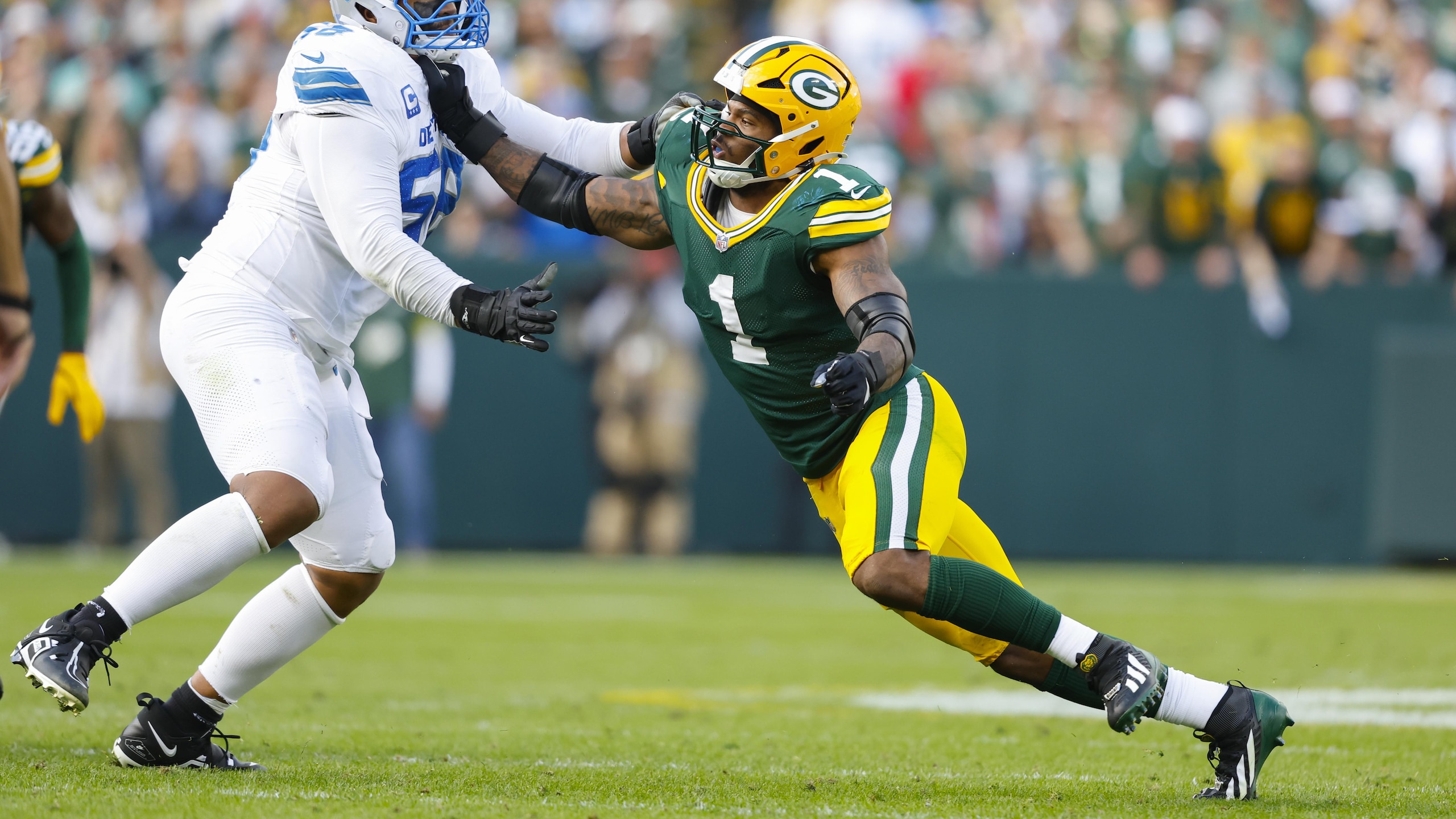 Lions Packers Football
