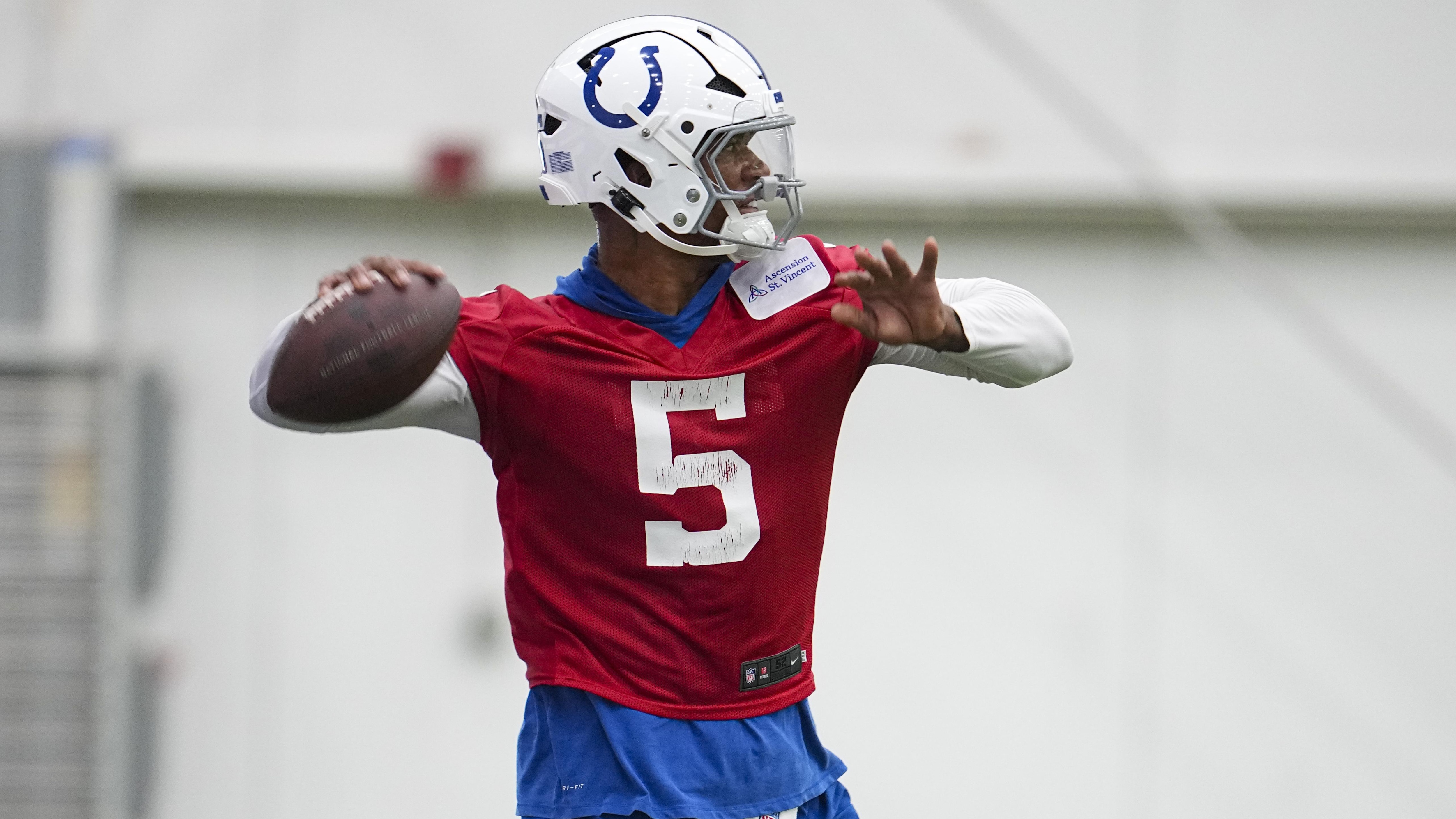 Colts’ Anthony Richardson Says He’s ‘Moving a Little Faster’ After Losing 10 Pounds