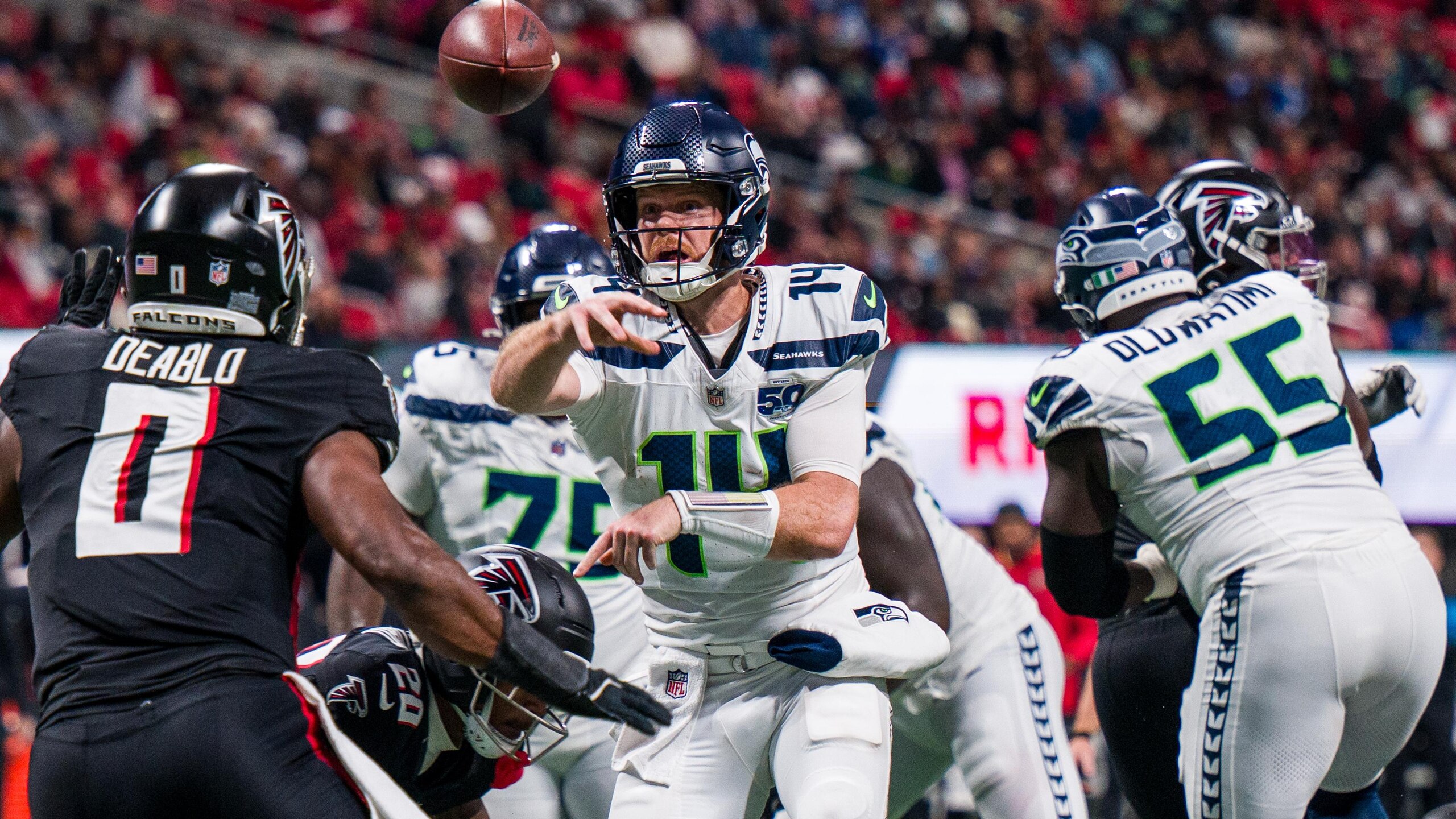 Seahawks Falcons Football