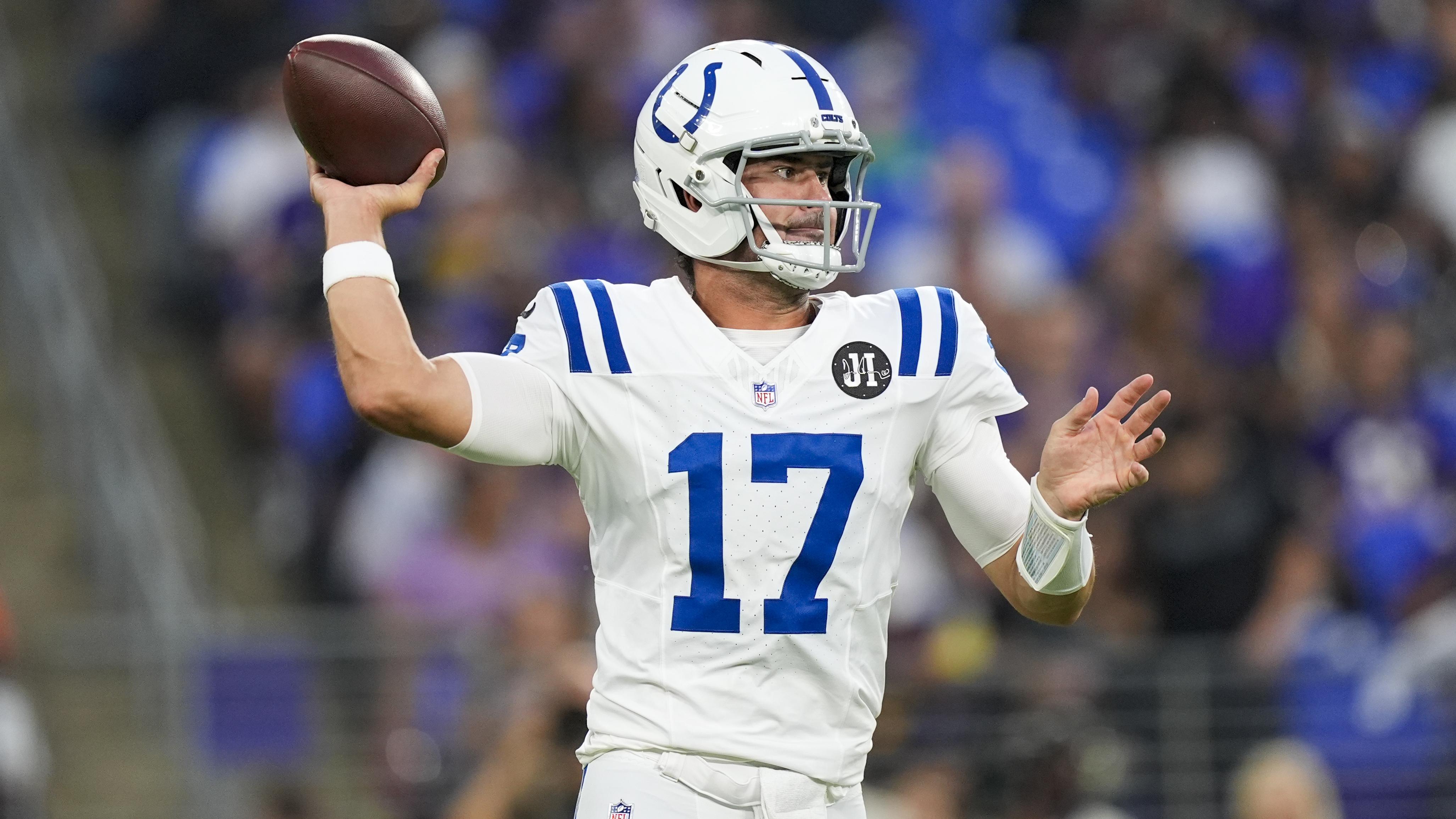 Daniel Jones to Start for Colts vs. Packers, Anthony Richardson to Play amid Injury