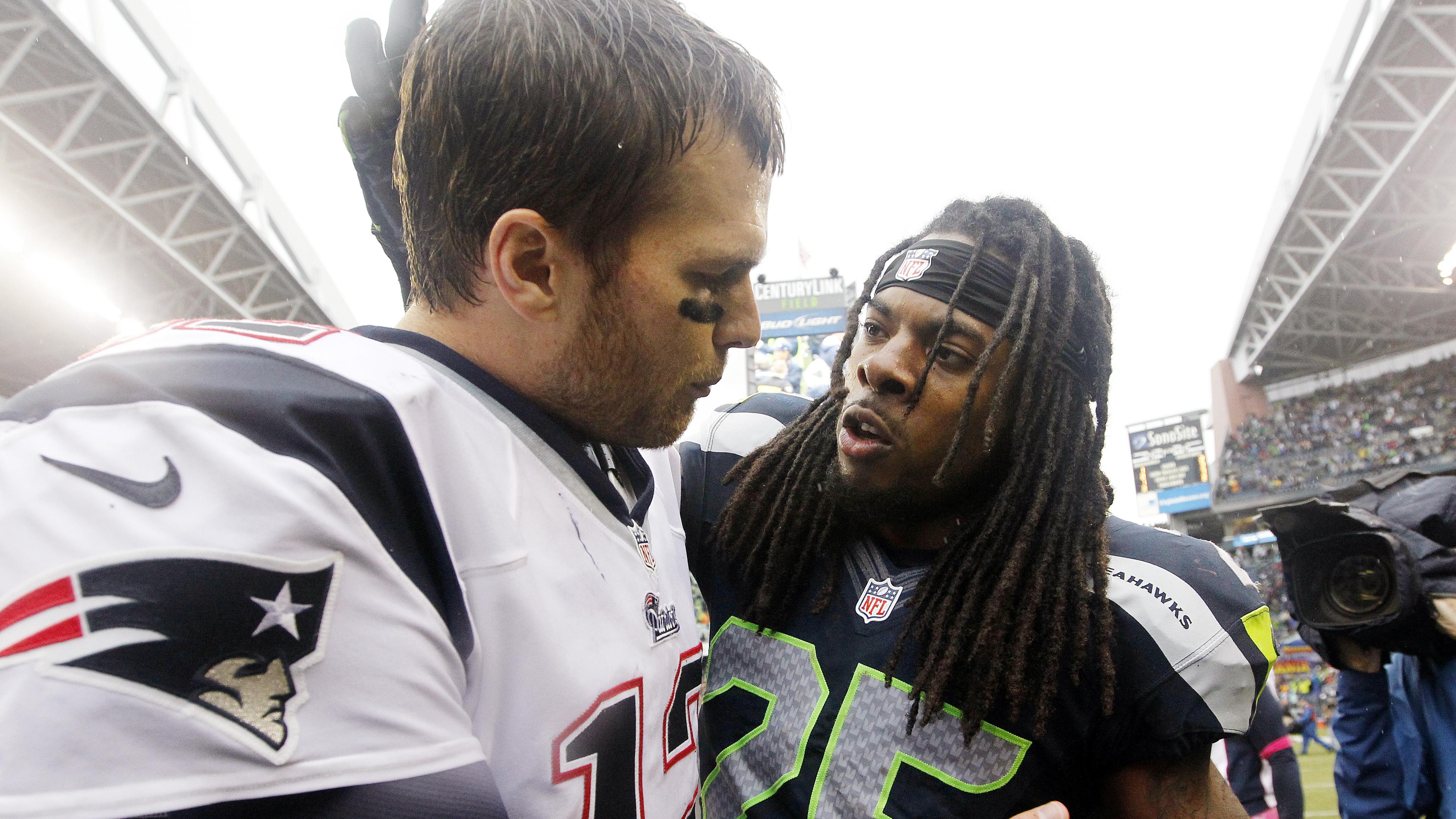 Tom Brady Reflects on Richard Sherman’s ‘U Mad, Bro?’ Exchange on Video