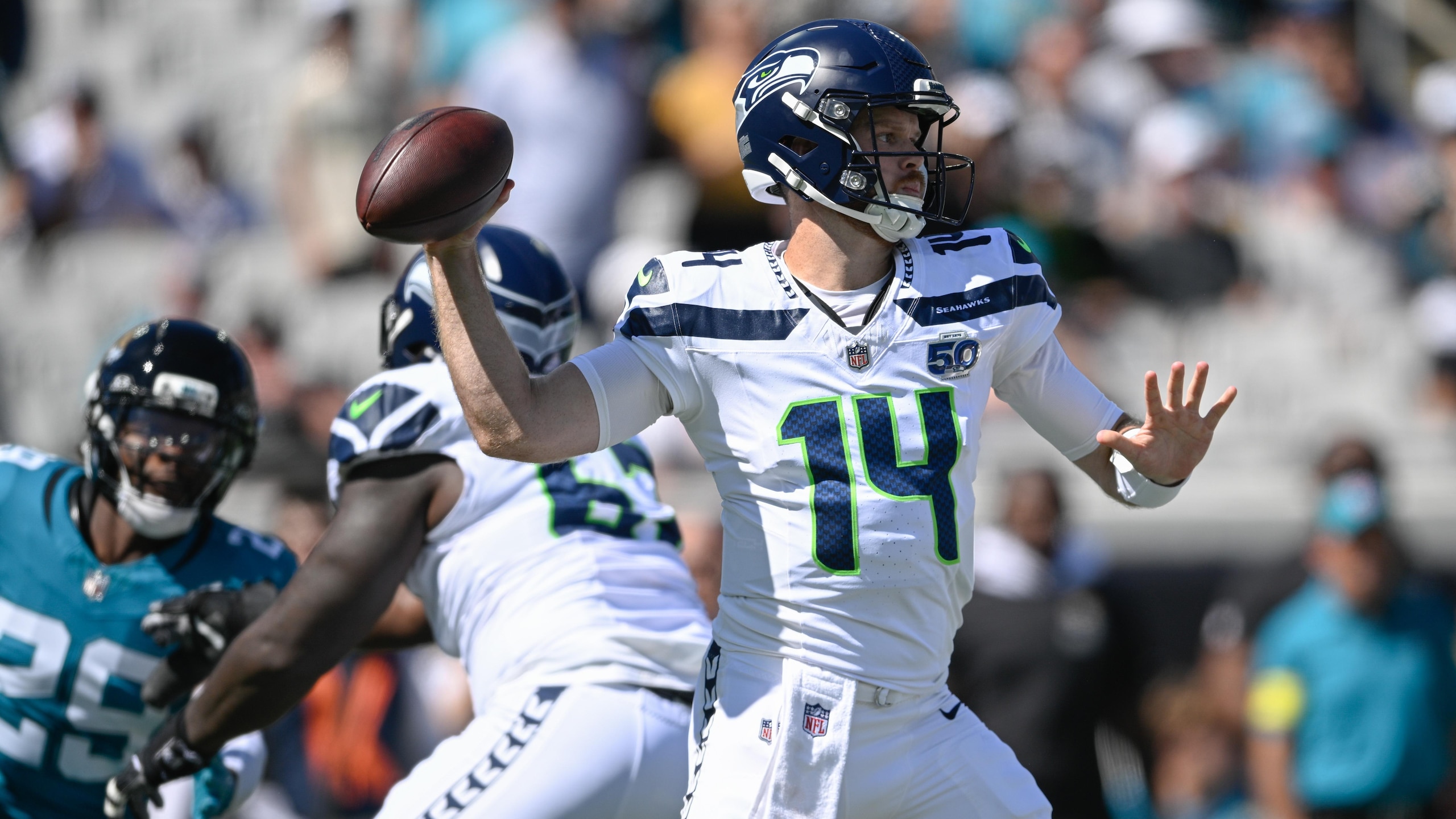 Seahawks Jaguars Football