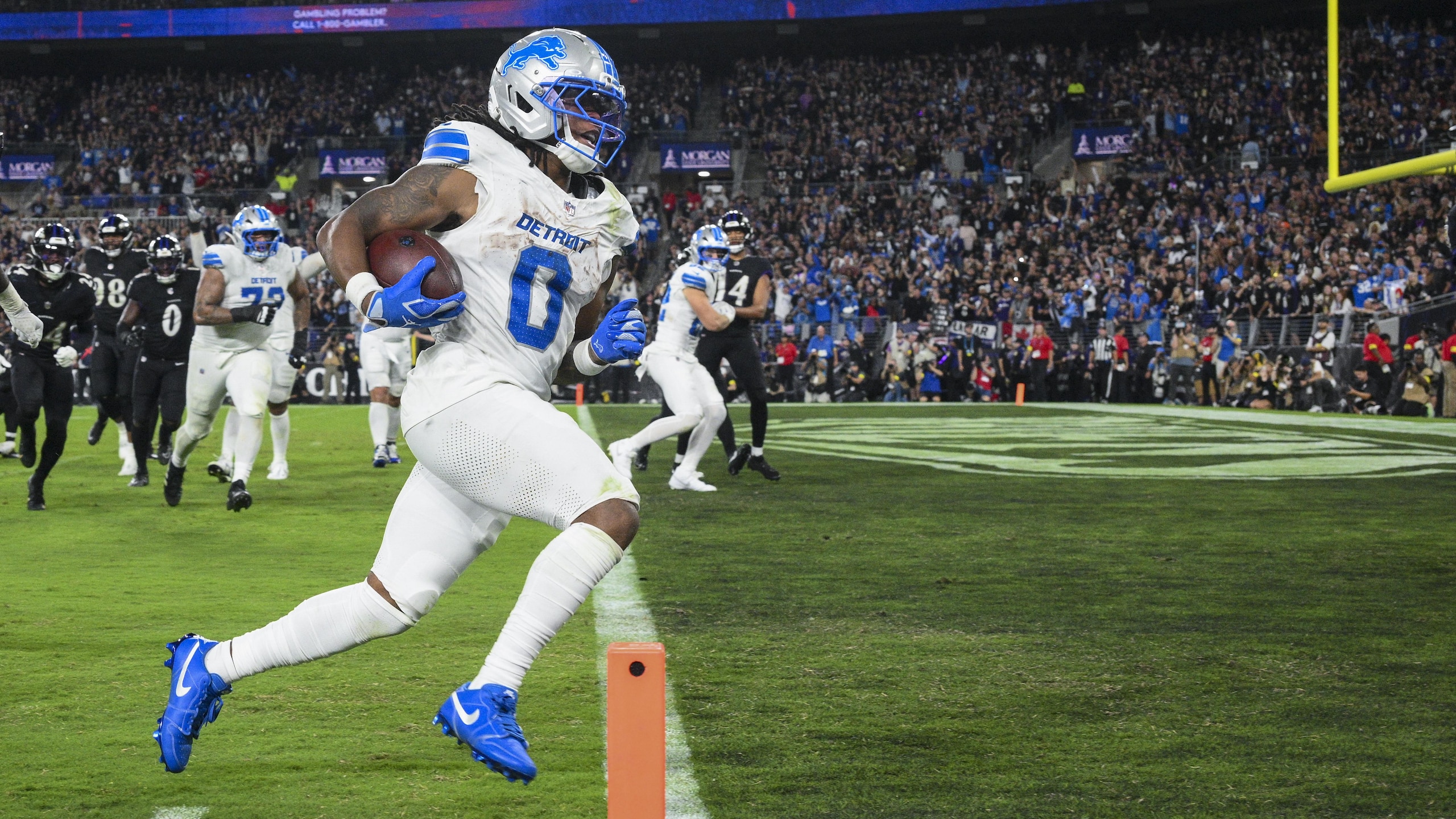 Lions Ravens Football