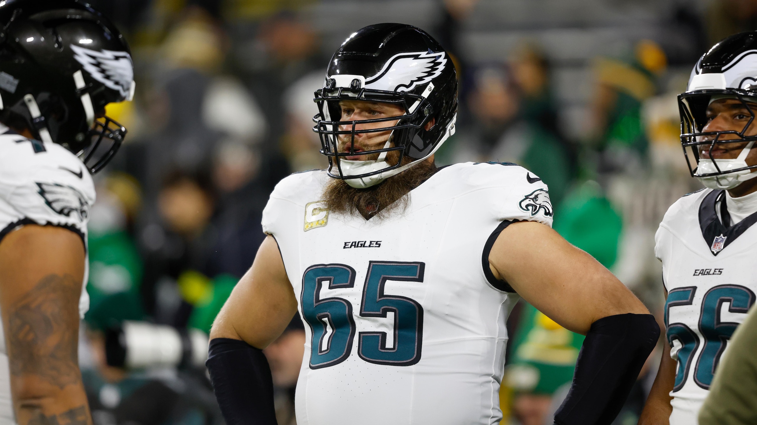 Eagles Packers Football