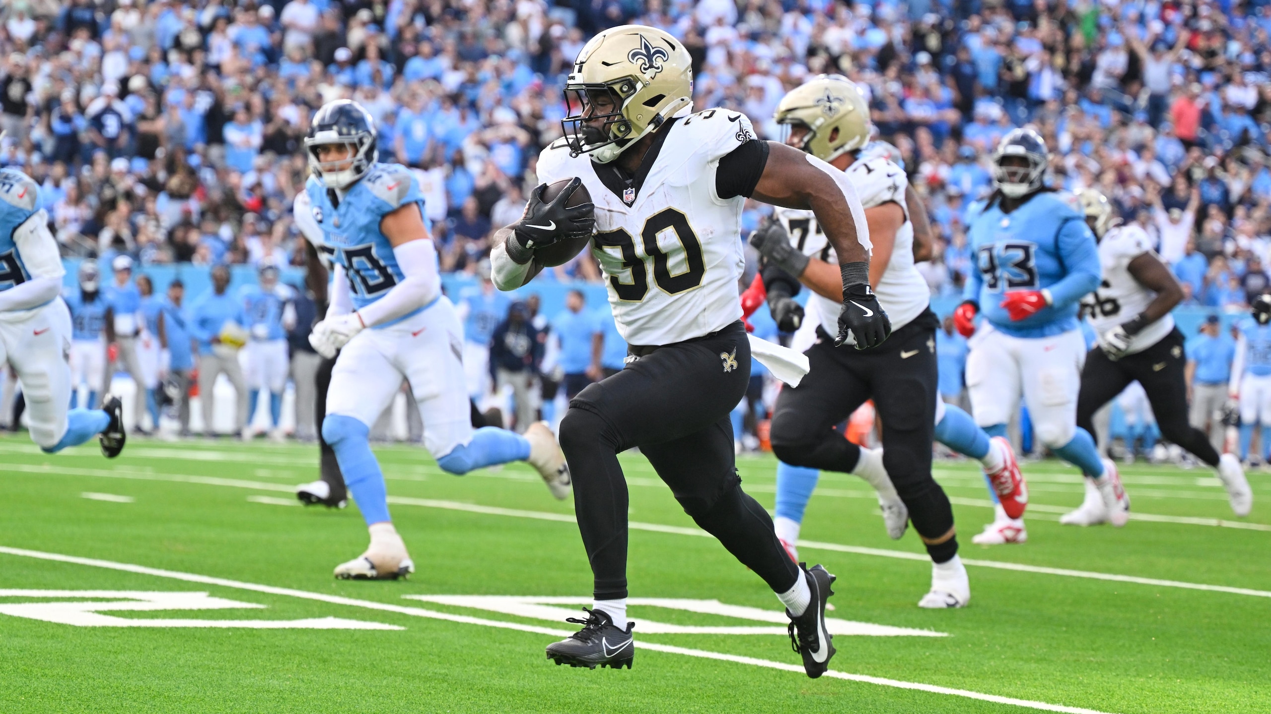 Saints Titans Football