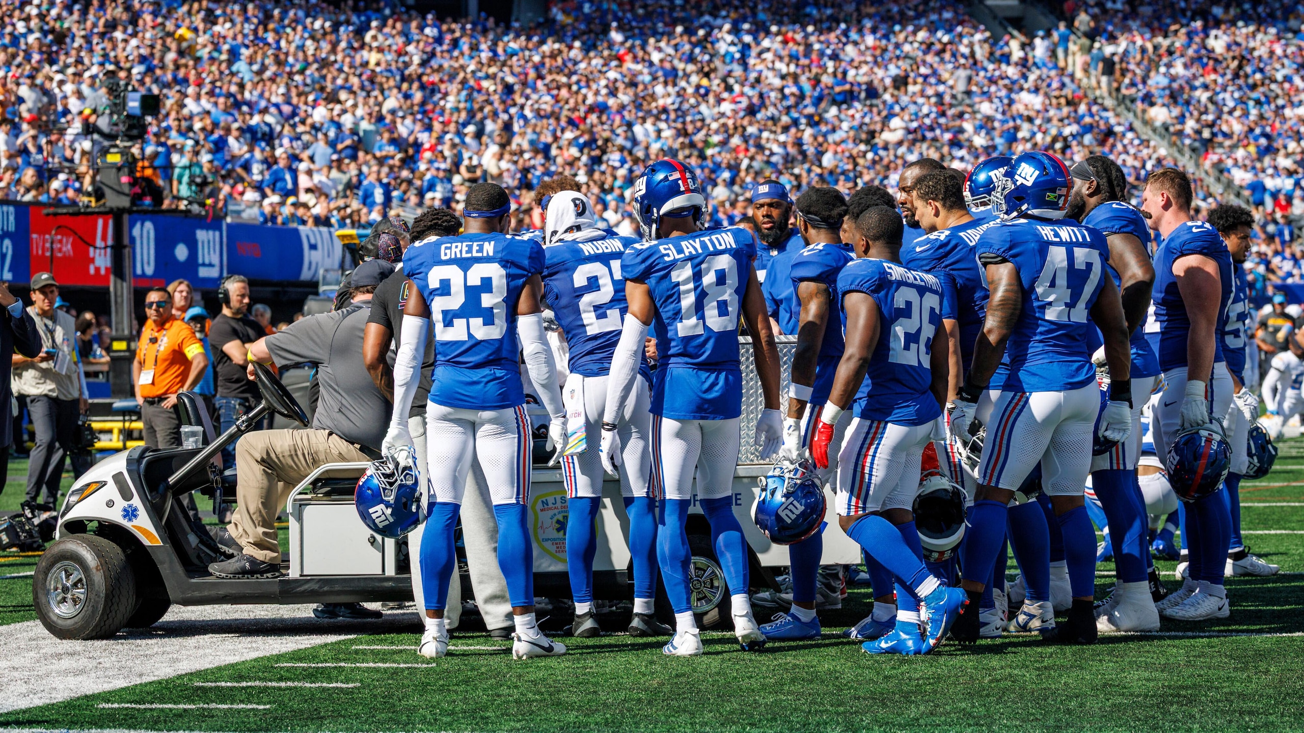 Chargers Giants Football