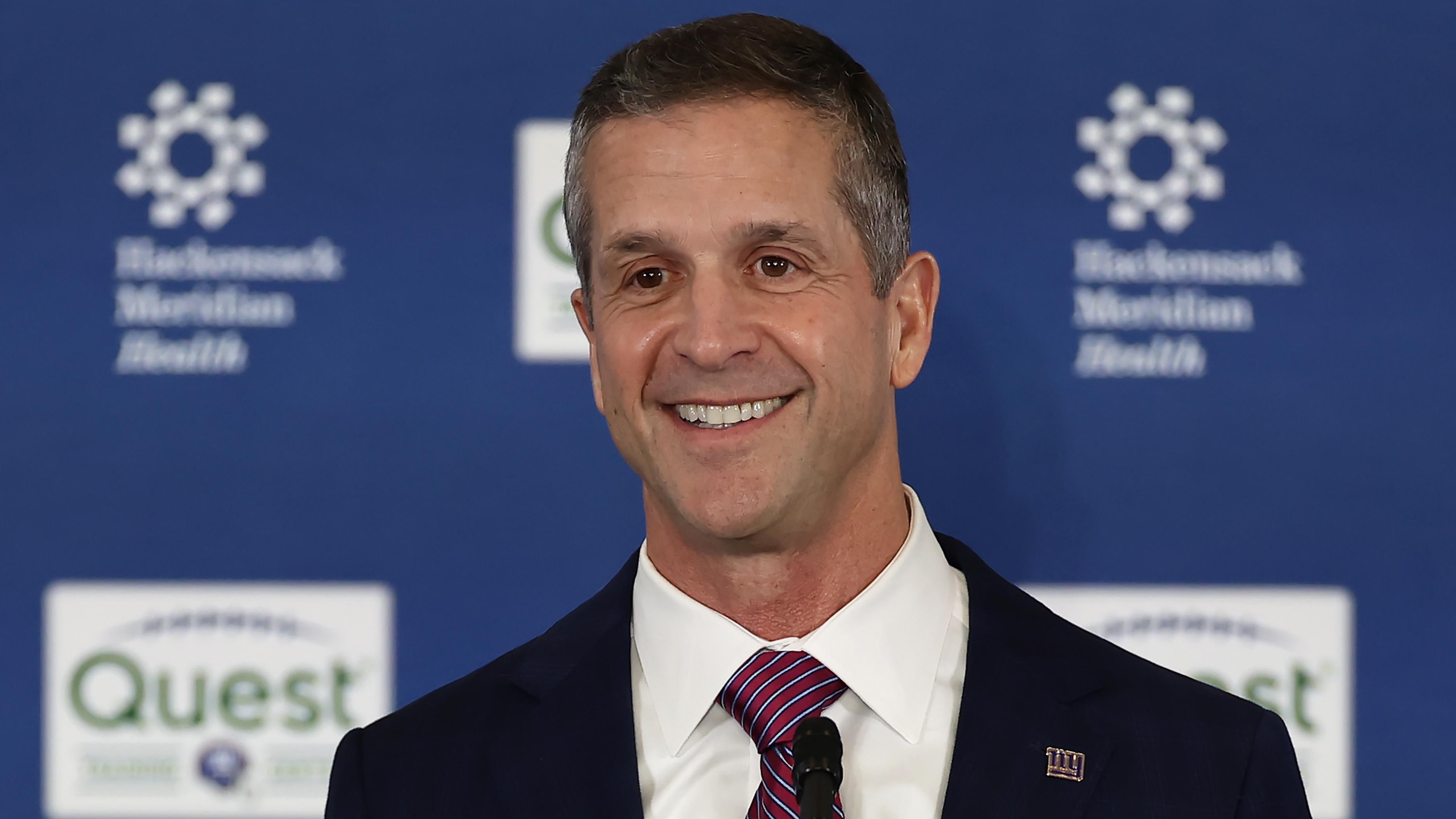 Giants Harbaugh Football