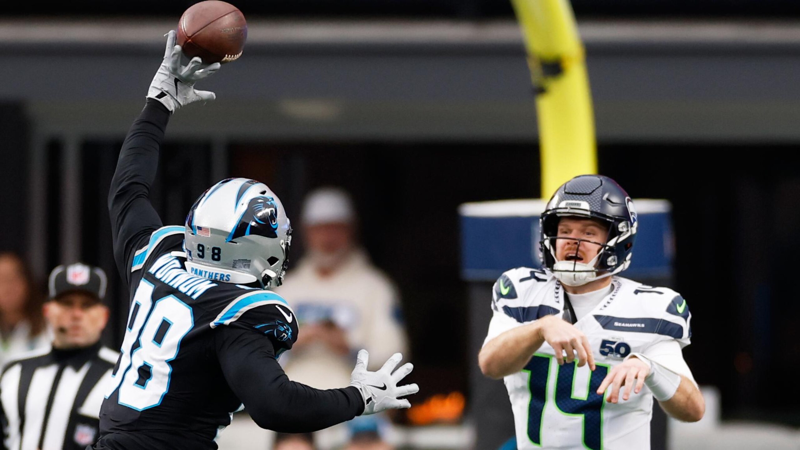 Seahawks Panthers Football