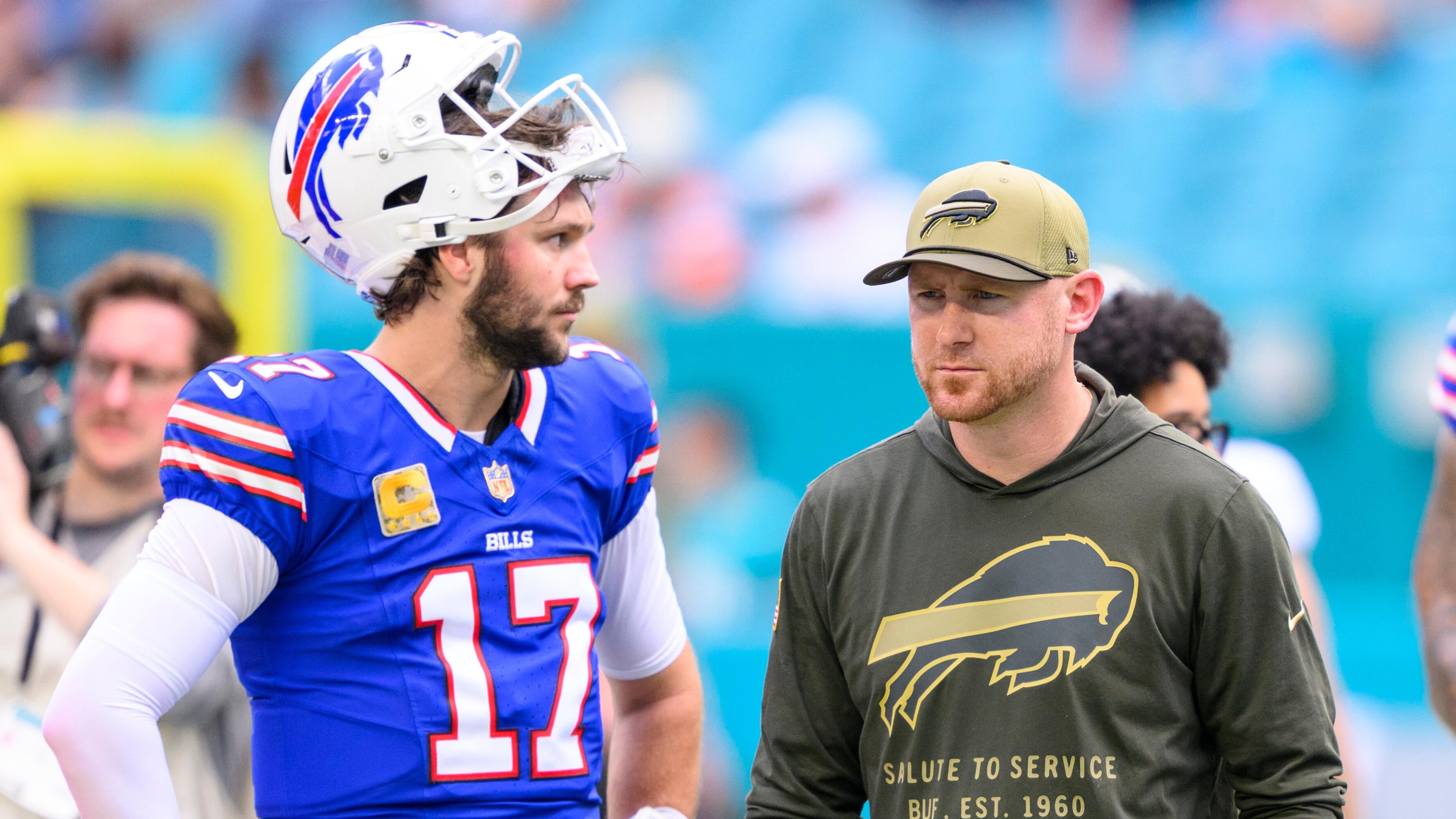 Joe Brady, Bills Agree to HC Contract After Sean McDermott's Firing - Bleacher Report