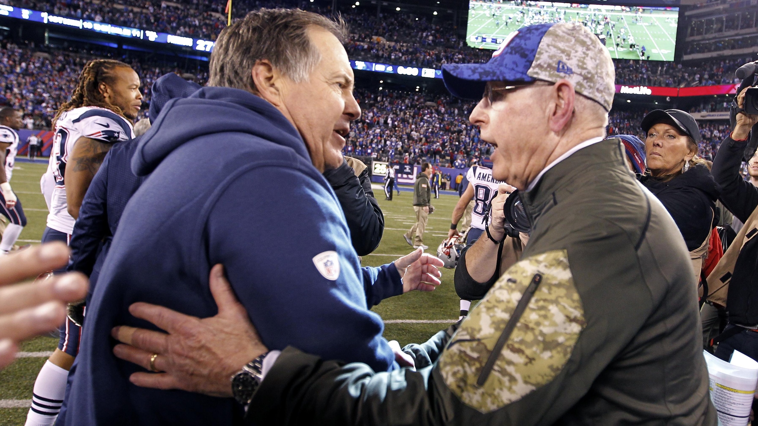 Patriots Giants Football