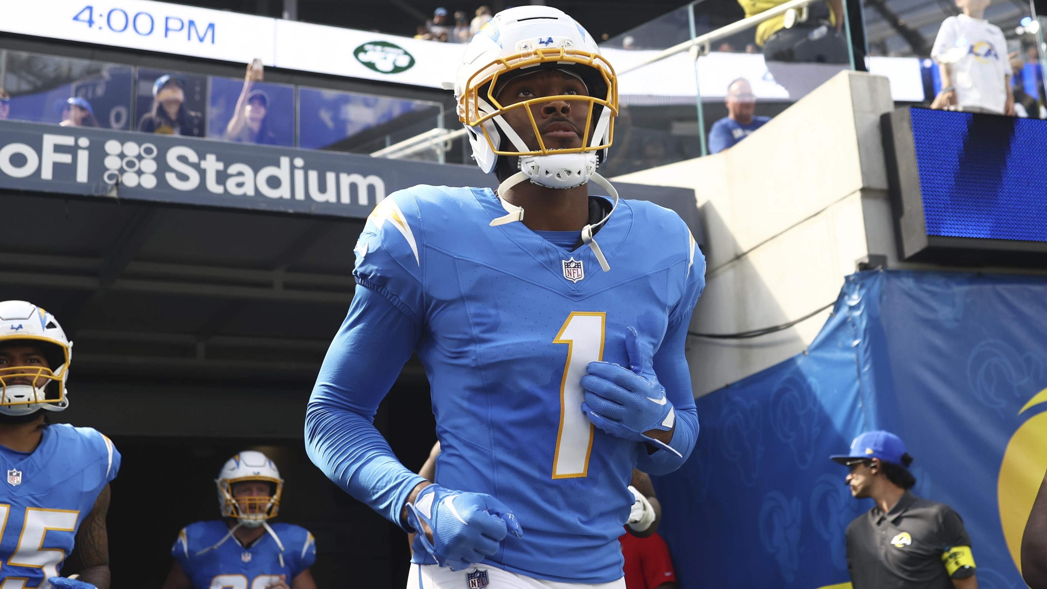 Chargers' Quentin Johnston Carted Off with Injury After Hard Hit in Preseason vs. Rams