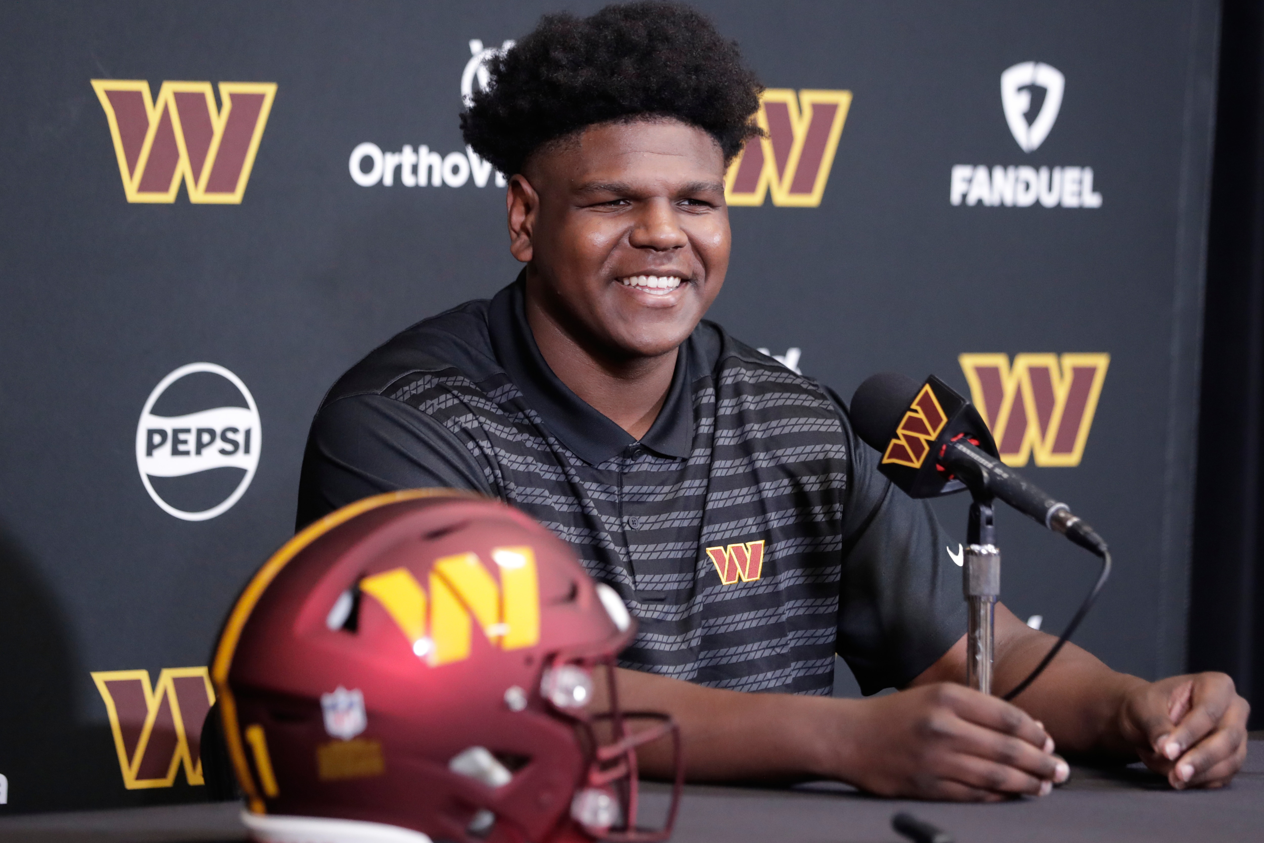 Commanders Draft Football