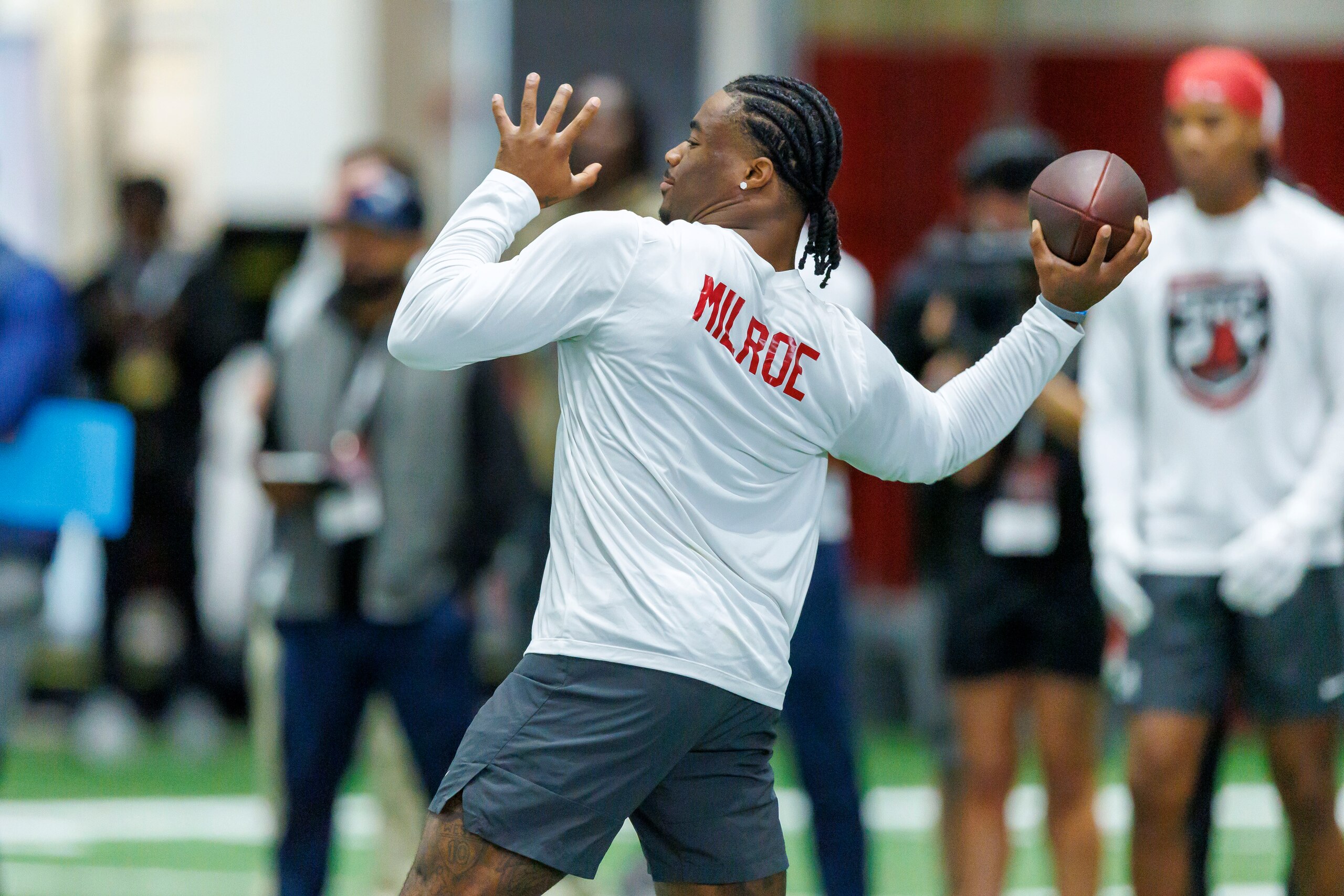 Alabama Pro Day Football Alabama Pro Day Football