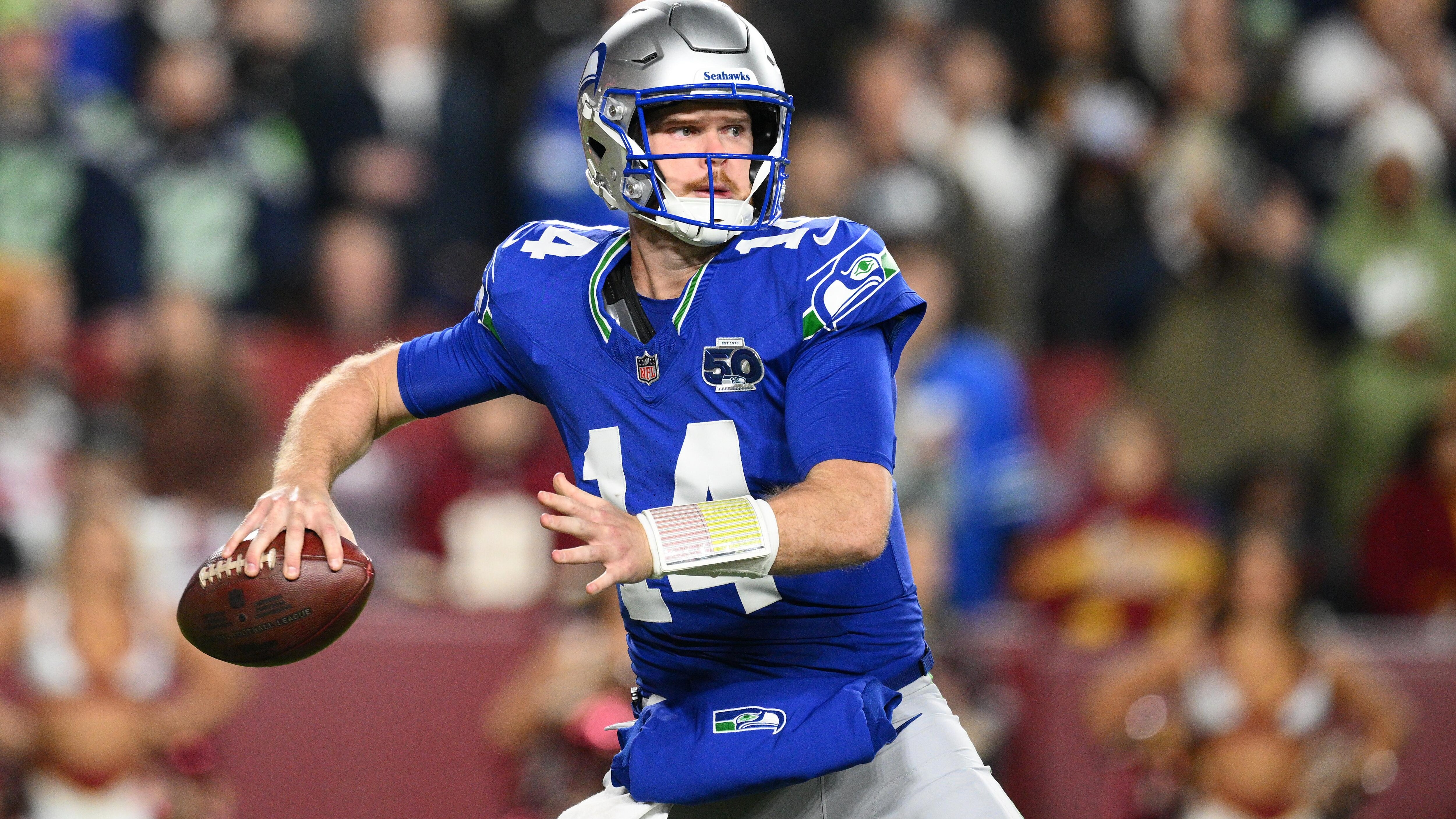 Seahawks Commanders Football