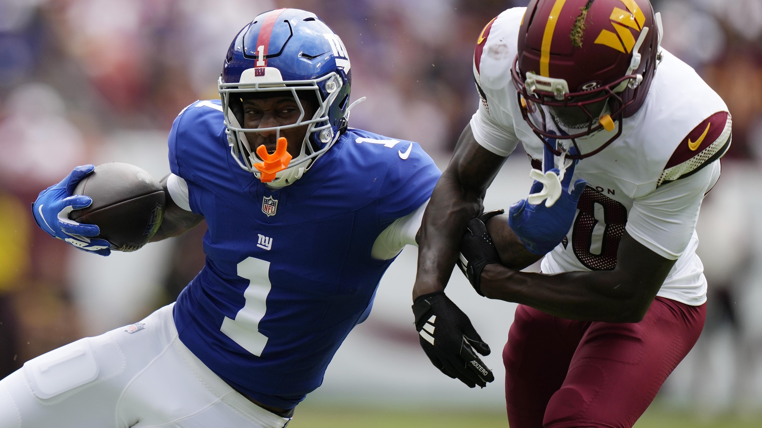 Giants Commanders Football
