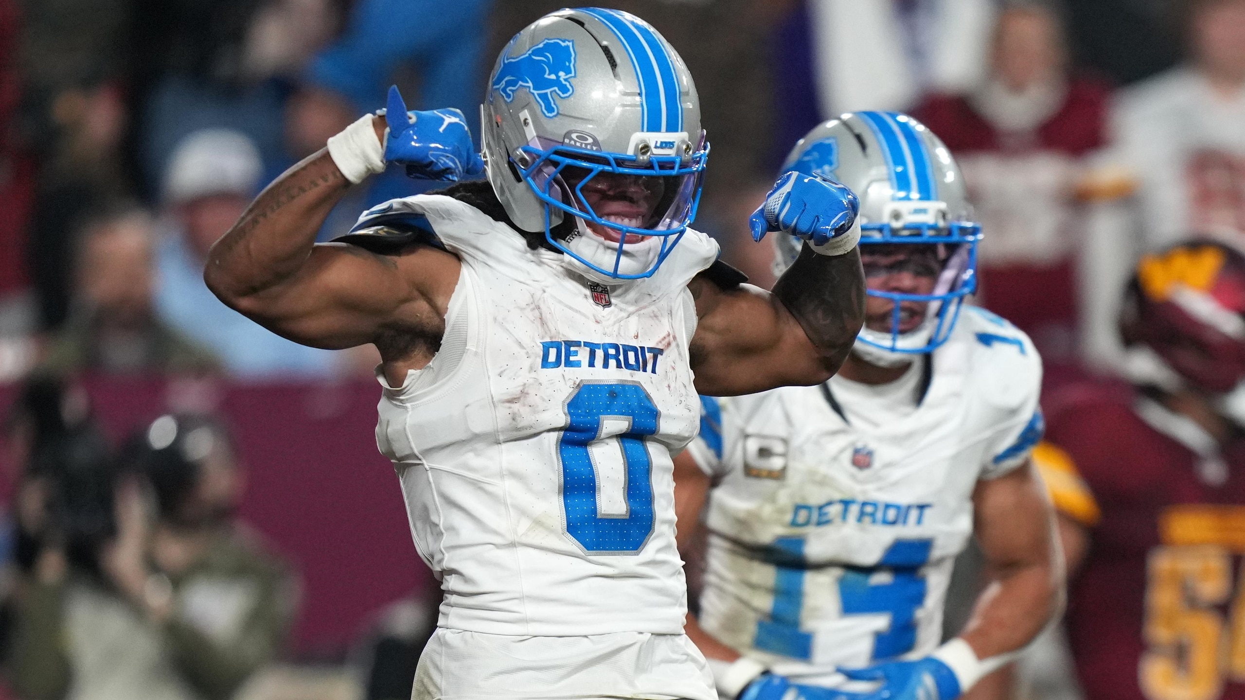 APTOPIX Lions Commanders Football