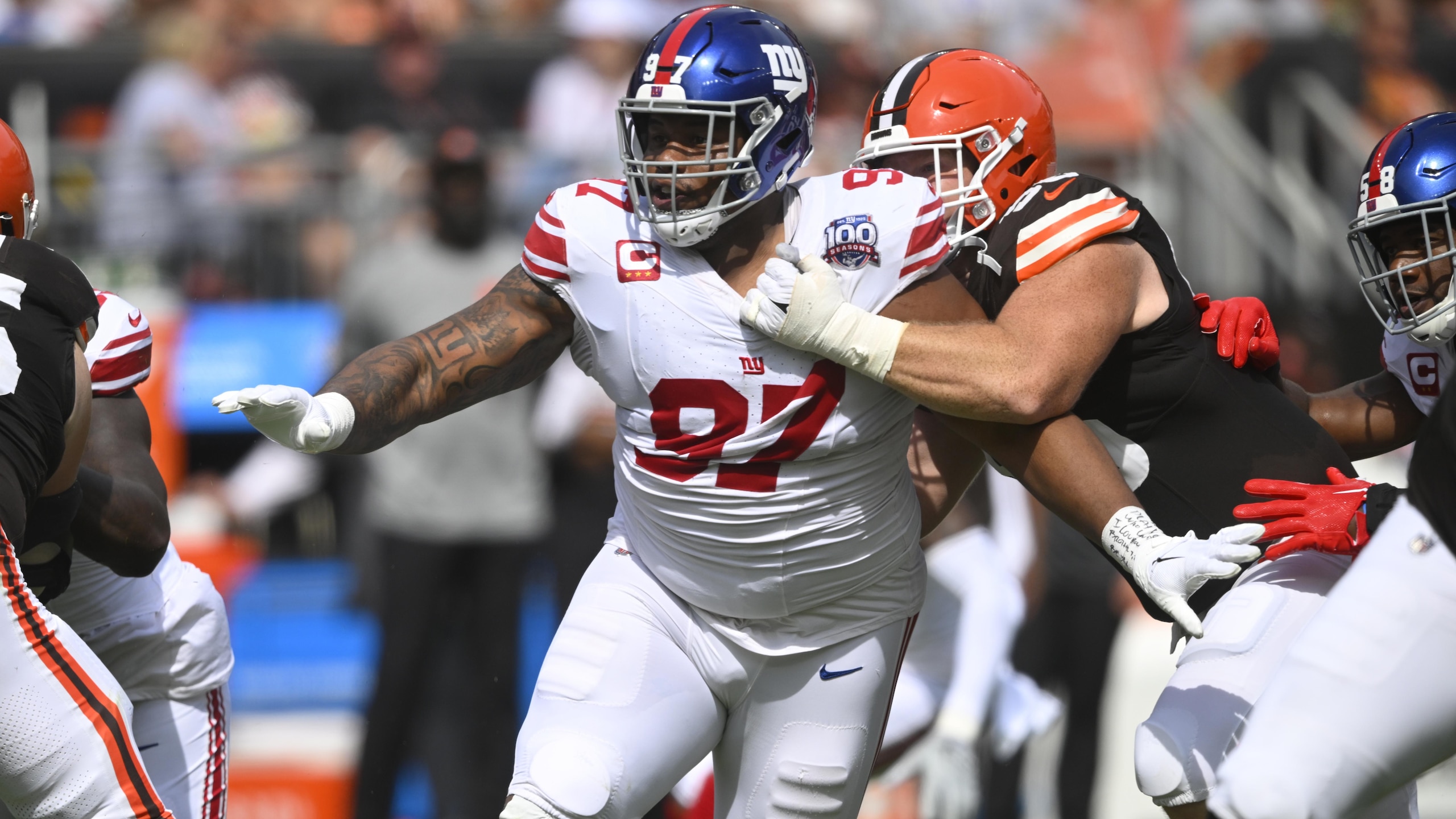 Giants Browns Football