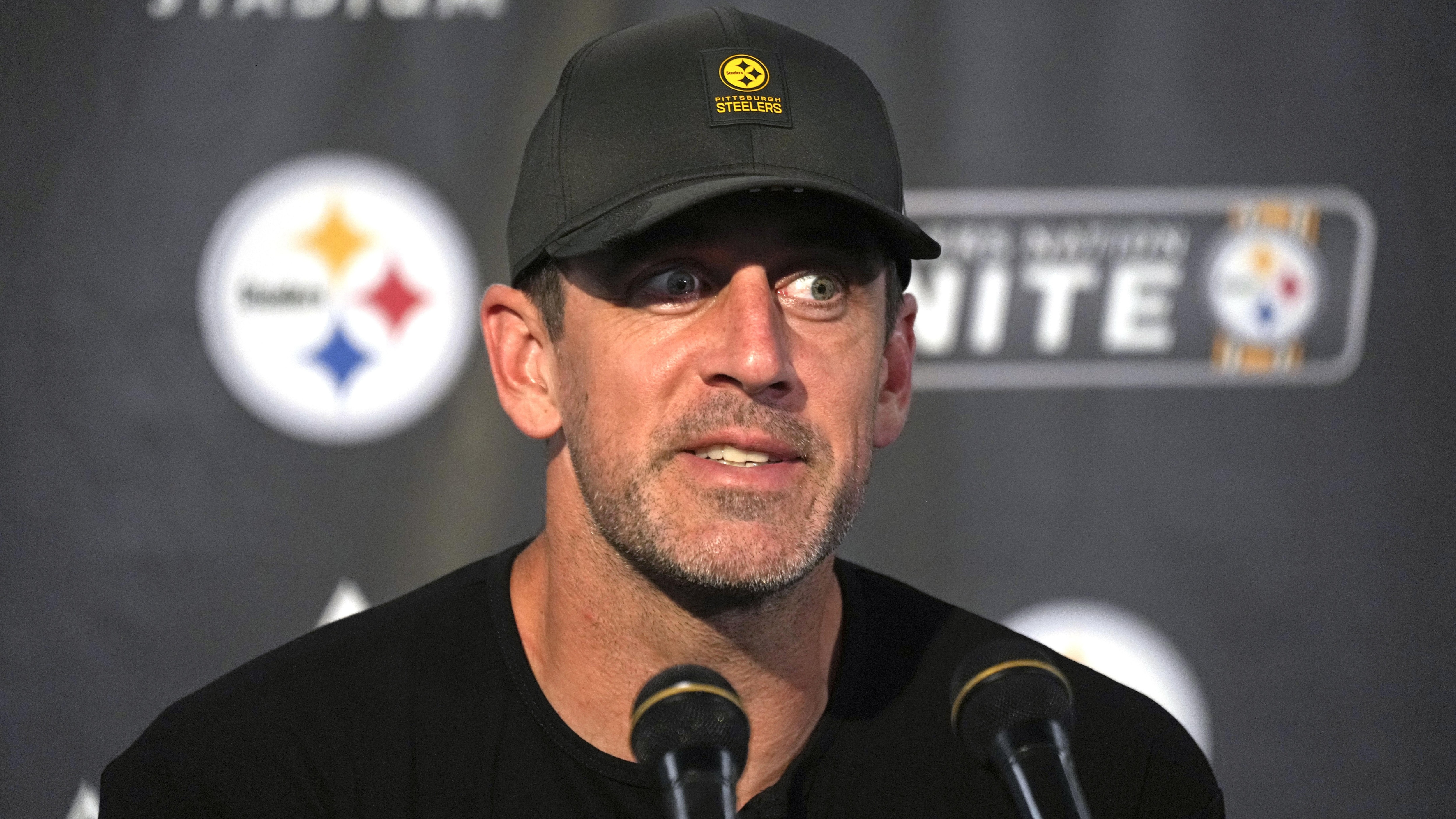 Aaron Rodgers Says Steelers’ Week 2 Loss to Seahawks Is ‘Good for Us’ on Video