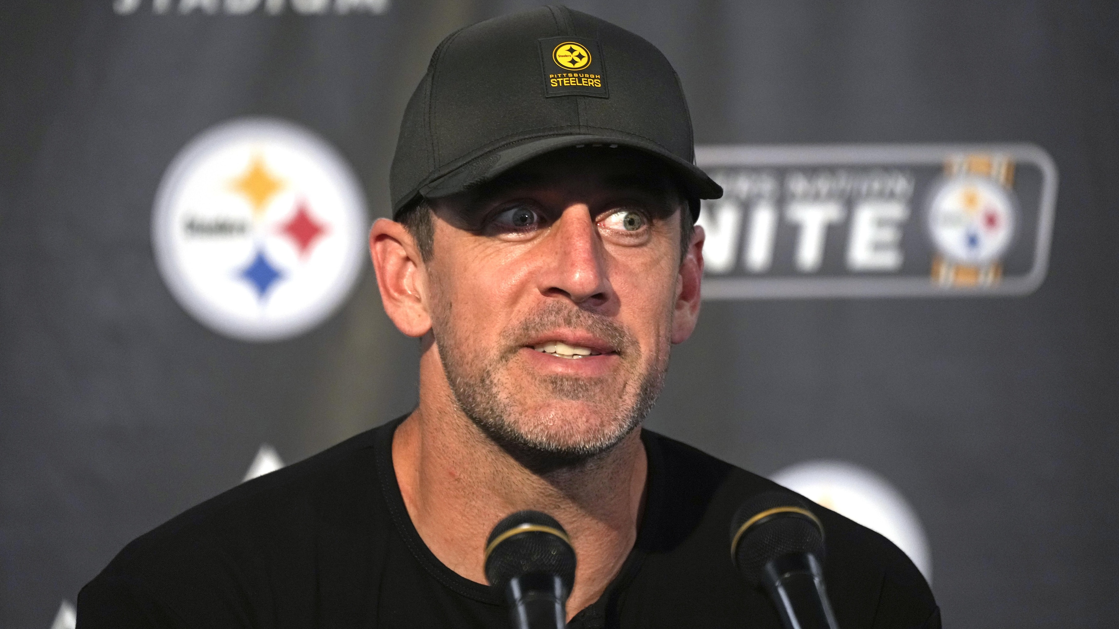 Aaron Rodgers Says Steelers’ Week 2 Loss to Seahawks Is ‘Good for Us’ on Video