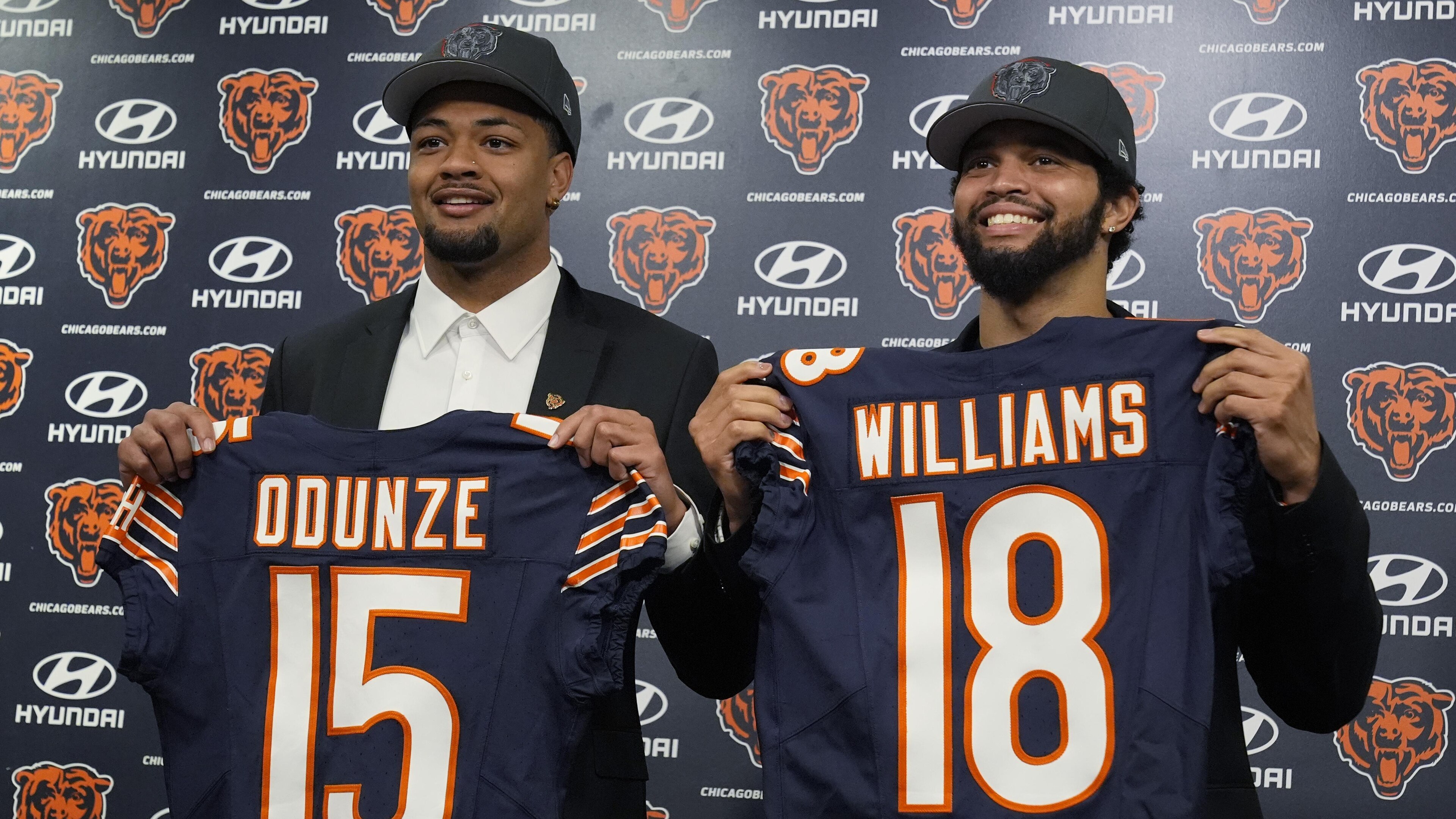 APTOPIX Bears NFL Draft Football
