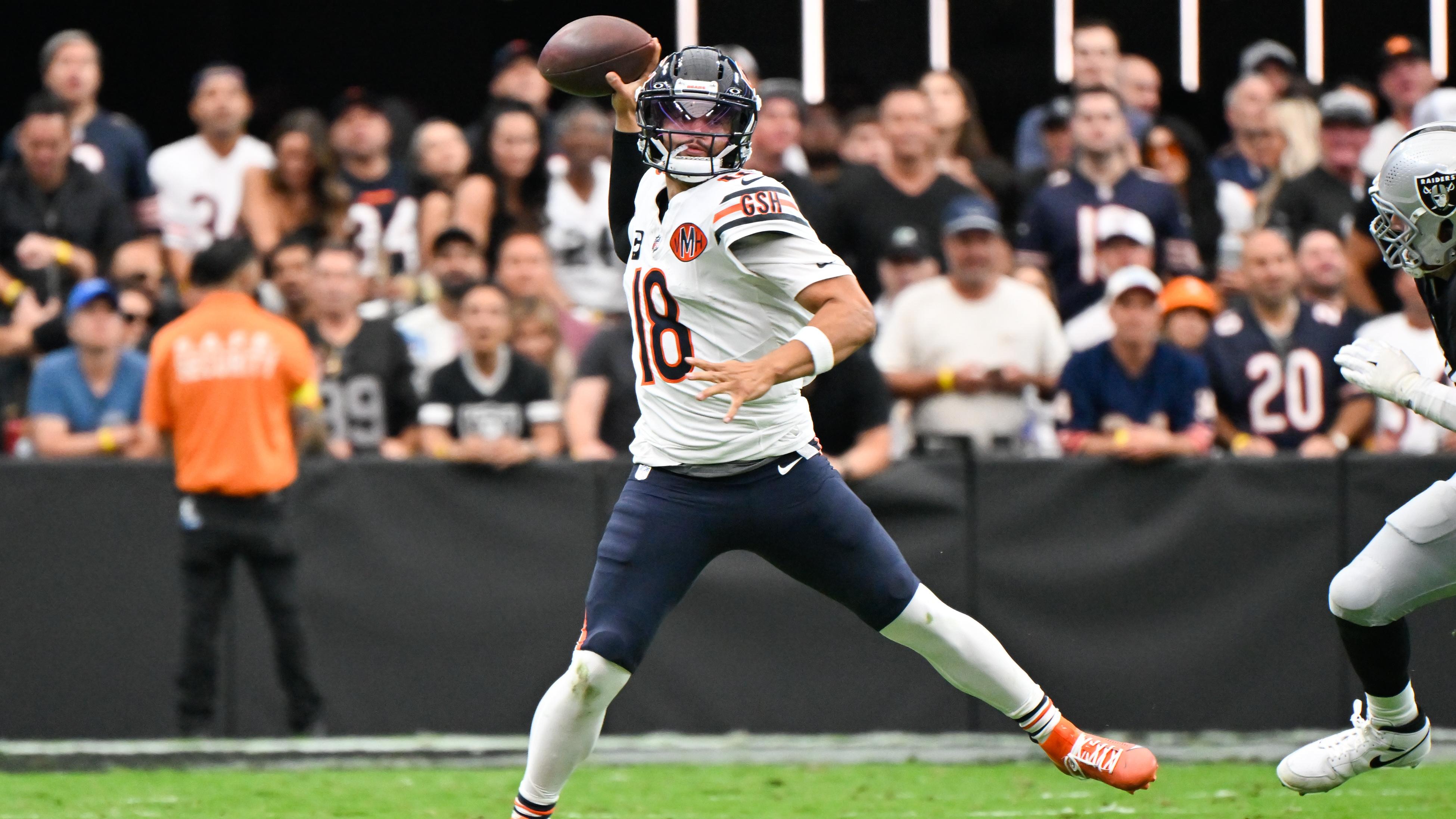 Caleb Williams, Bears Beat Raiders in Comeback, Impress Fans Despite  Jeanty's 3 TDs