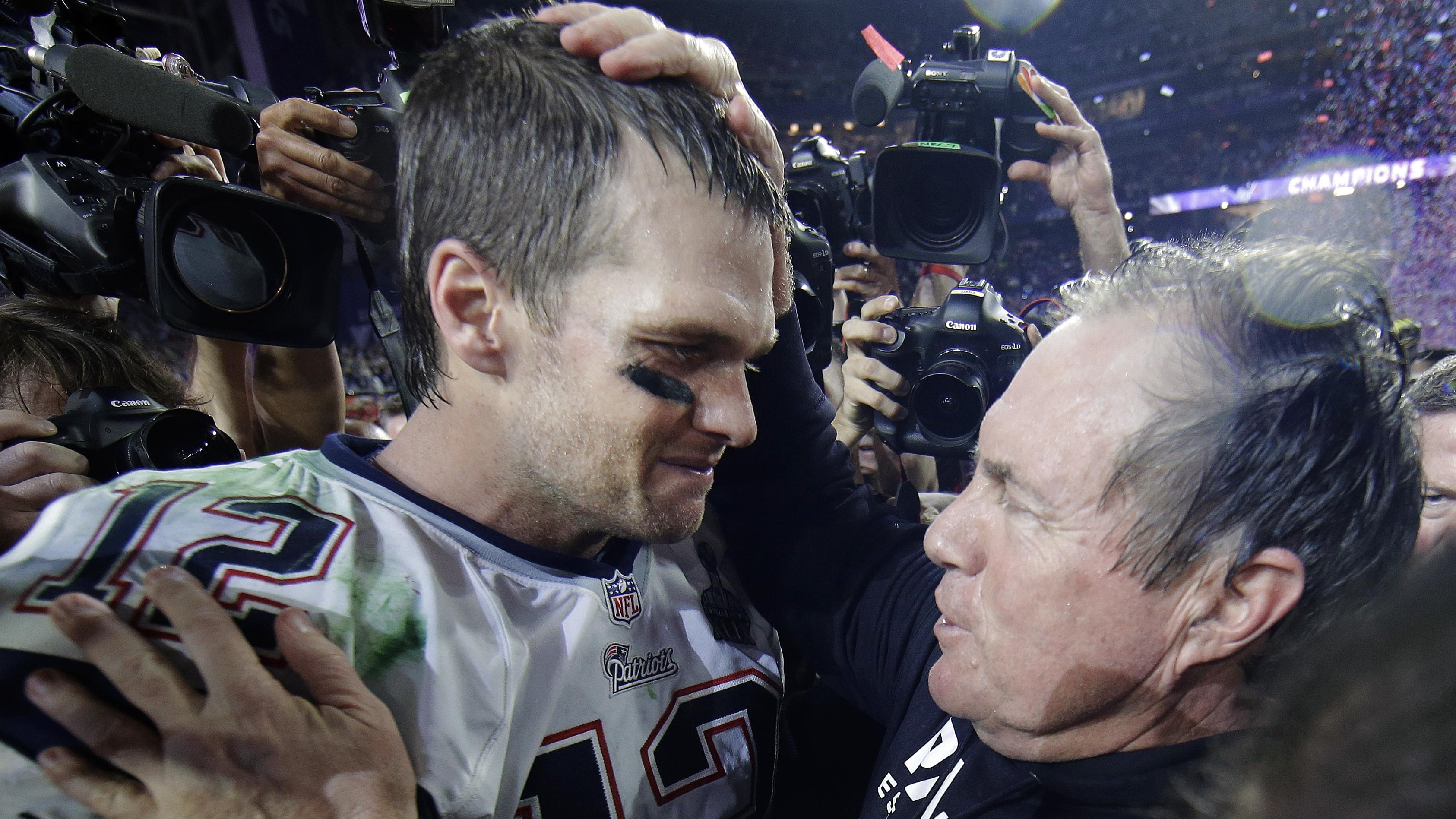 Patriots Belichick Football