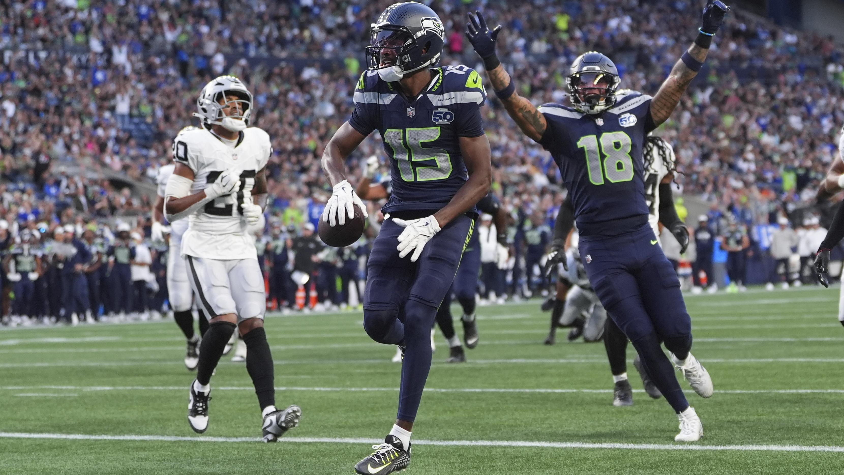 Raiders Seahawks Football