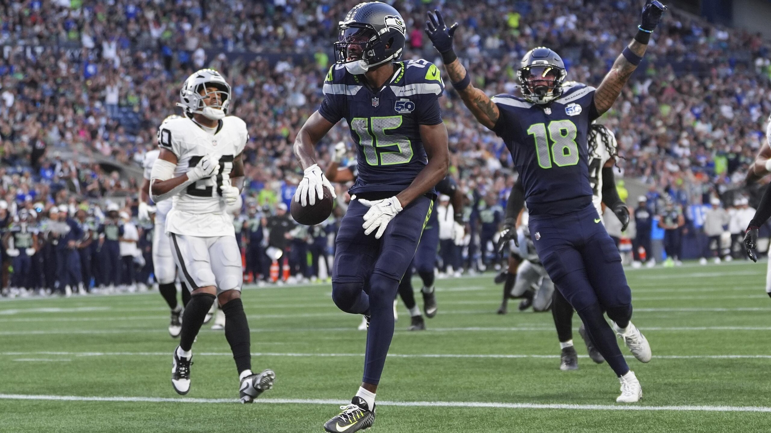 Raiders Seahawks Football