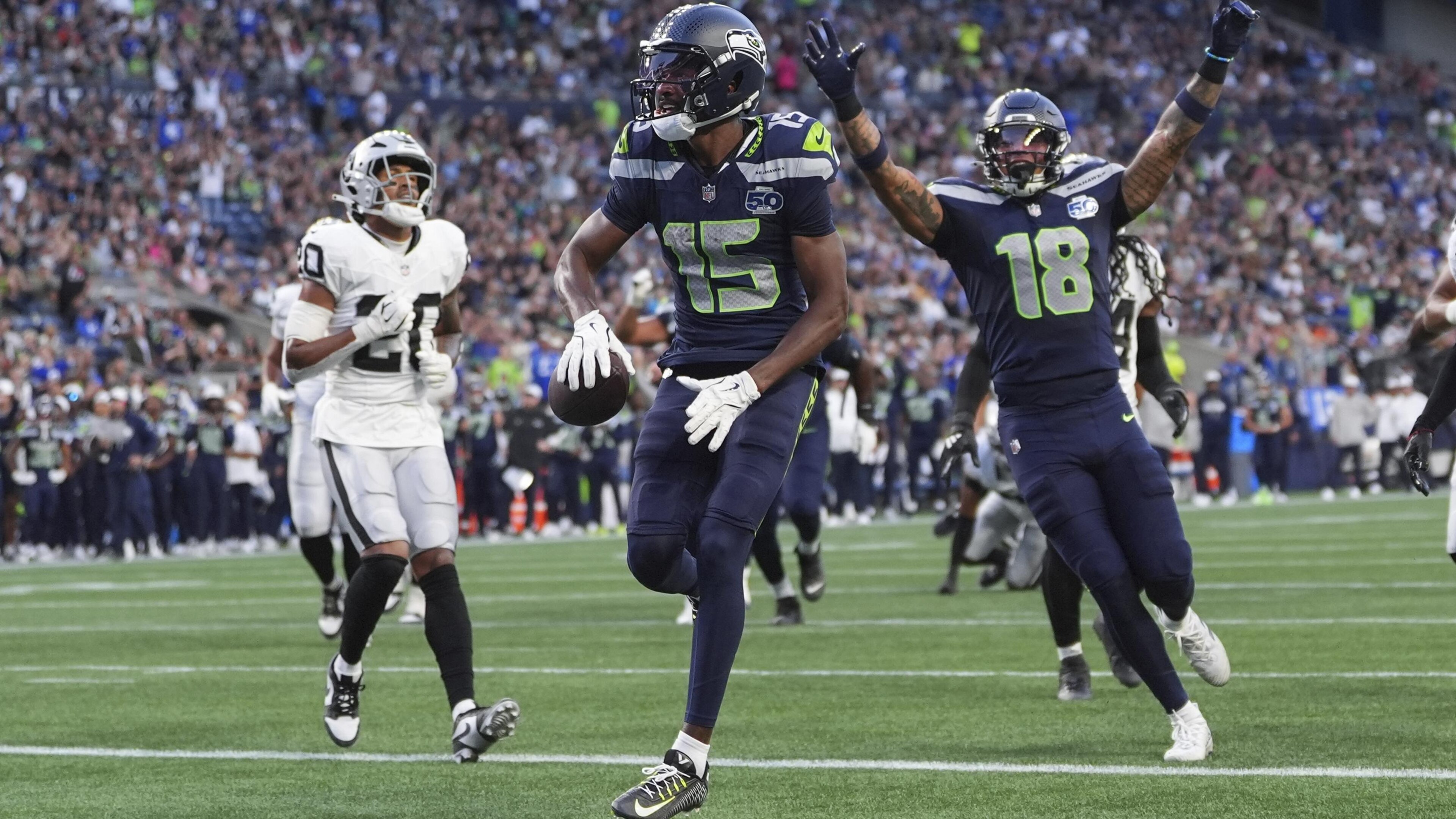 Raiders Seahawks Football
