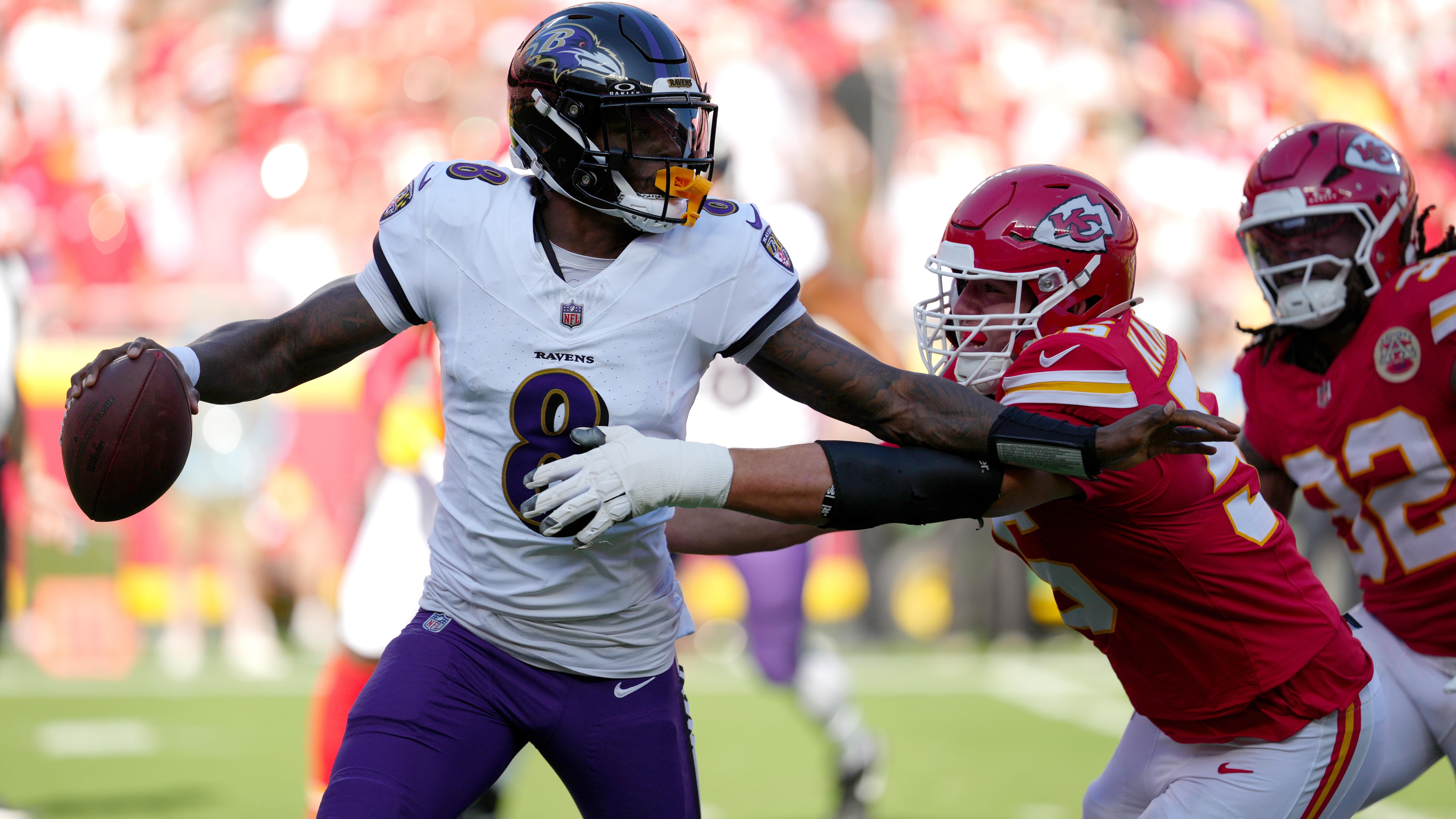 Ravens Chiefs Football