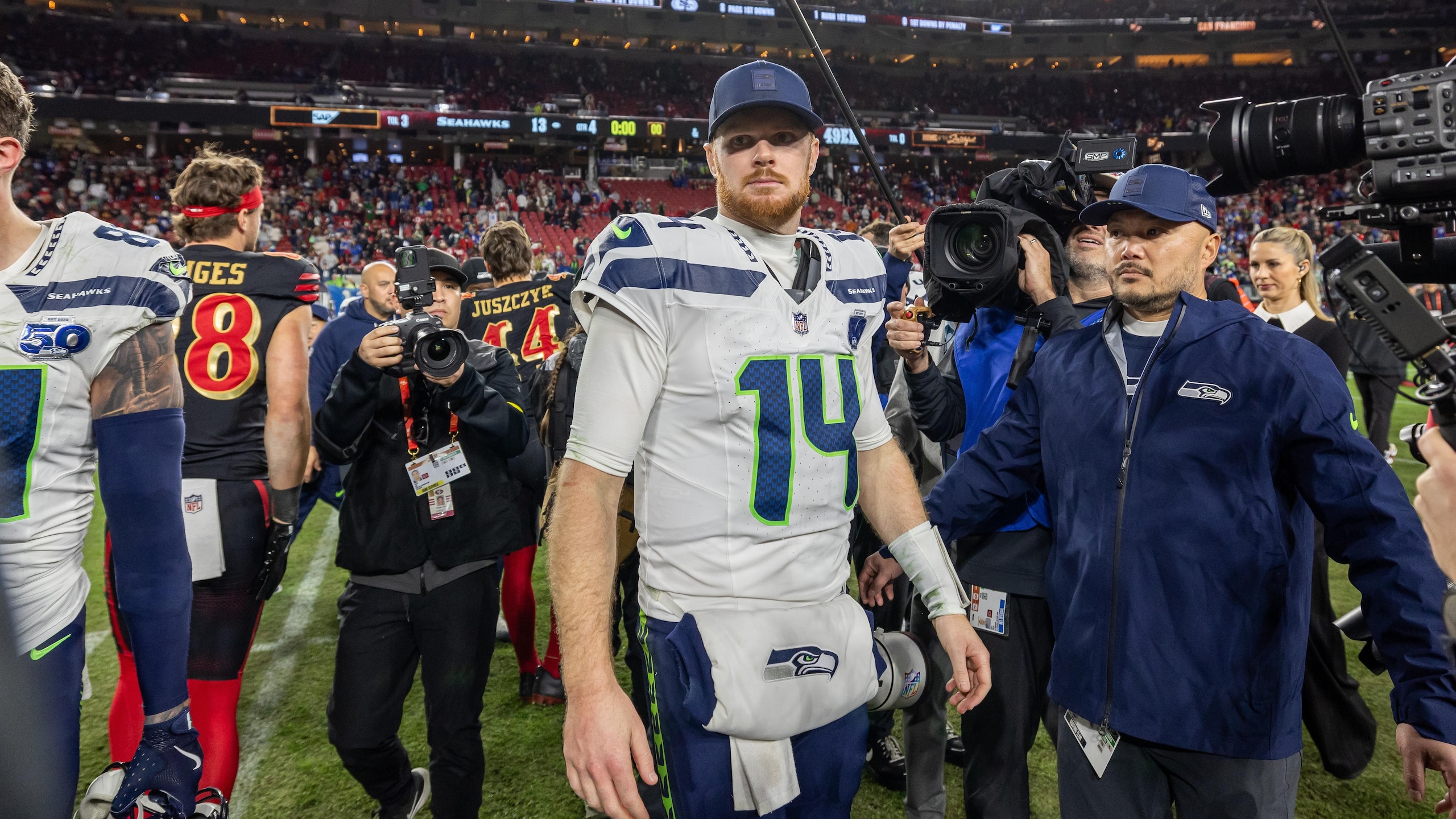 Seahawks 49ers Football