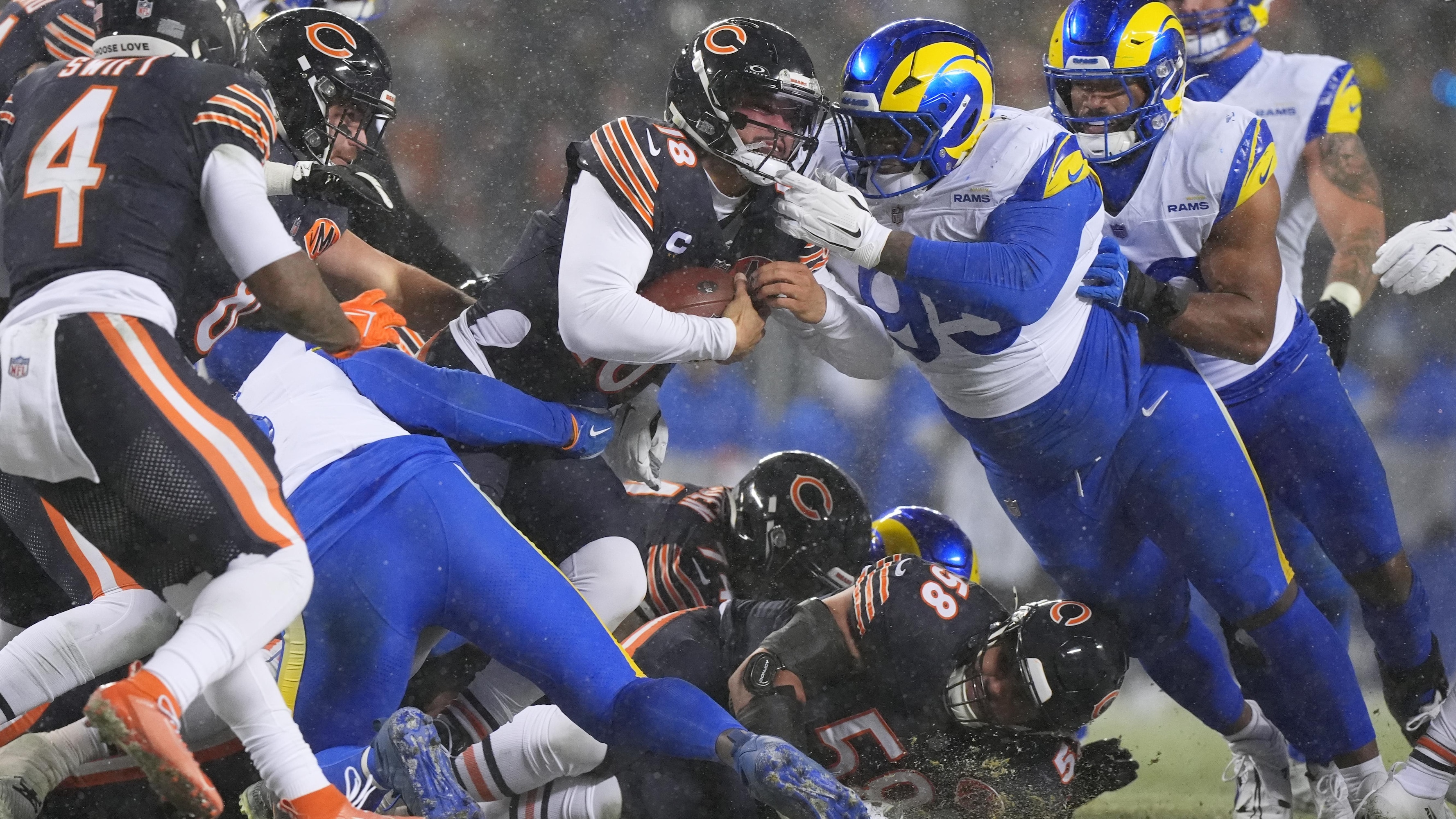 Rams' Poona Ford Shows Sock on Video After Using Cayenne Pepper to Stay Warm in Bears Playoff Game