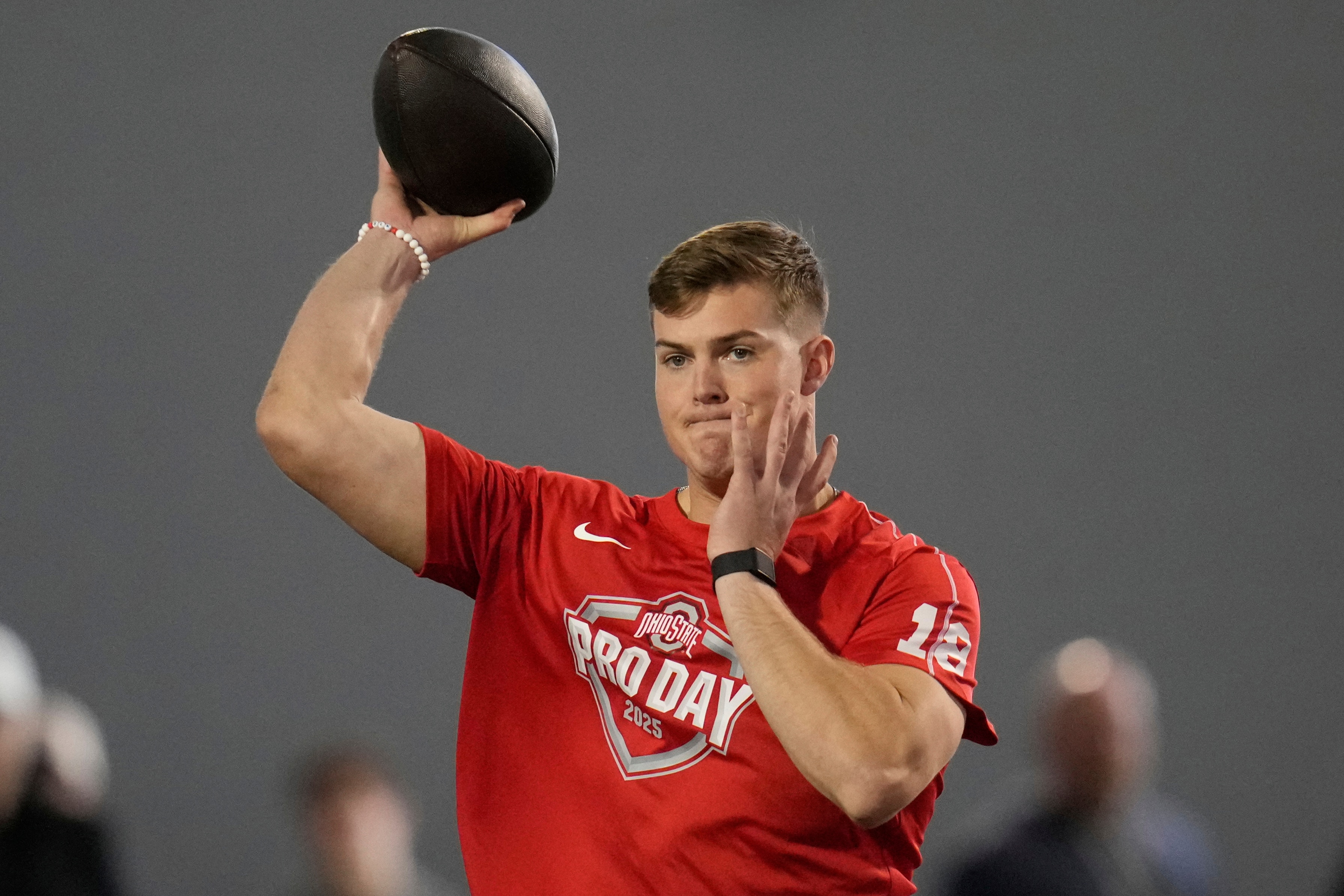 Ohio State Pro Day Football