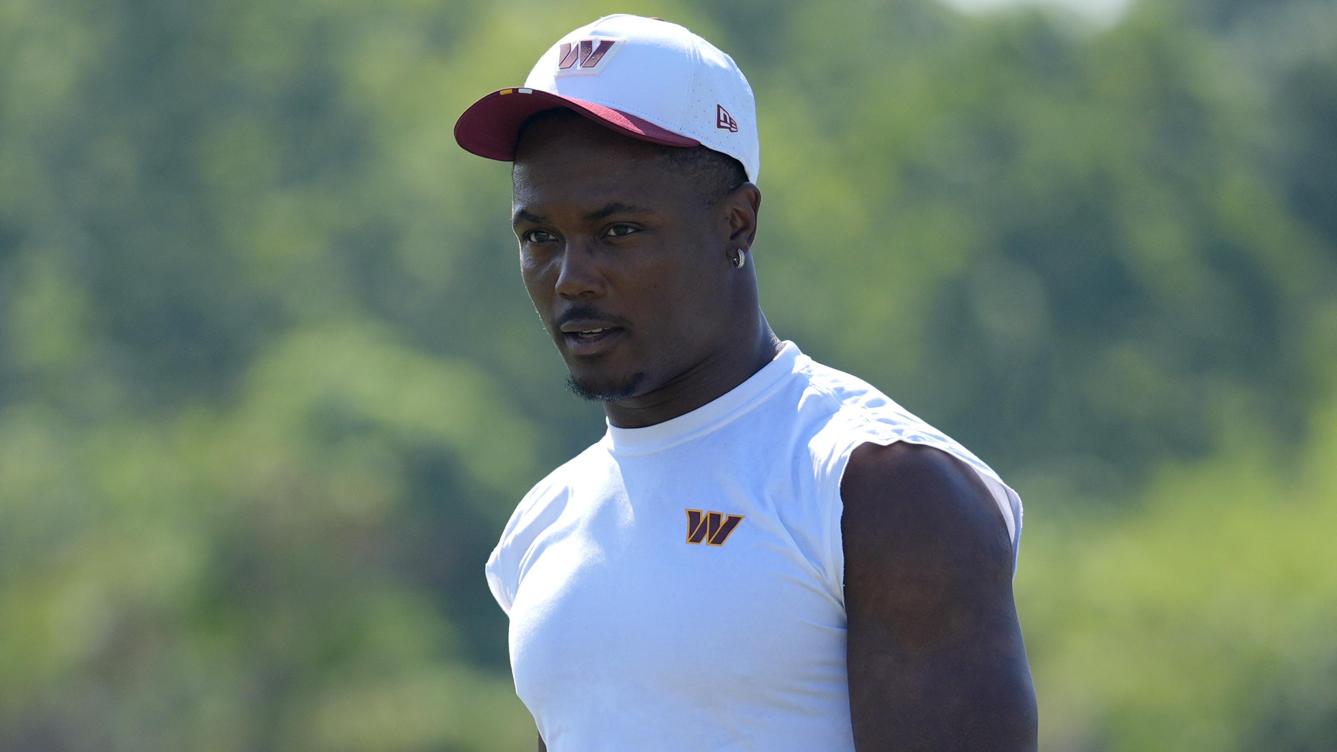 Jayden Daniels Talks Terry McLaurin Contract Hold-In, Hopes ‘It All Gets Resolved’