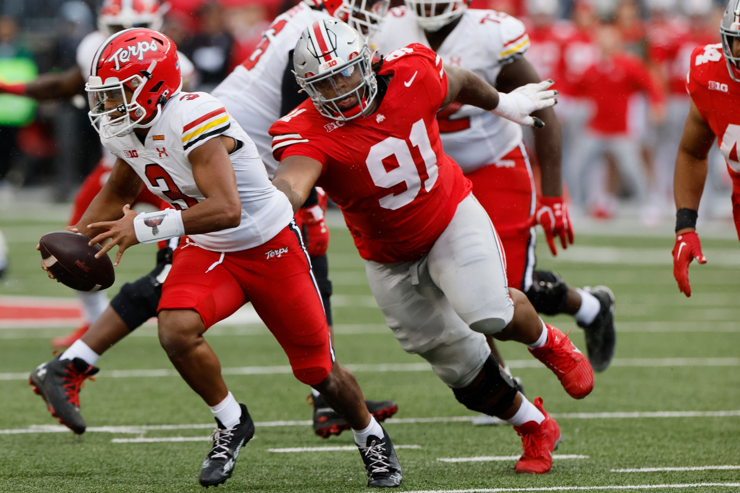 Ohio State Pro Day Football