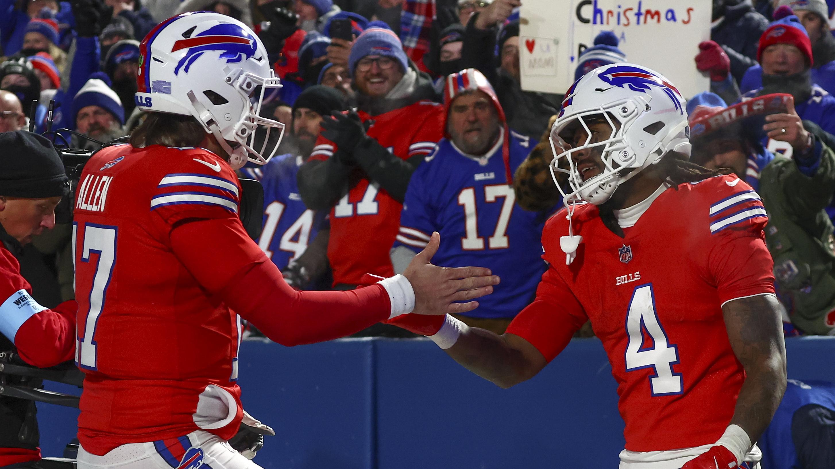 Josh Allen Says Bills ‘Desperately Want’ James Cook at Practice amid Contract Rumors