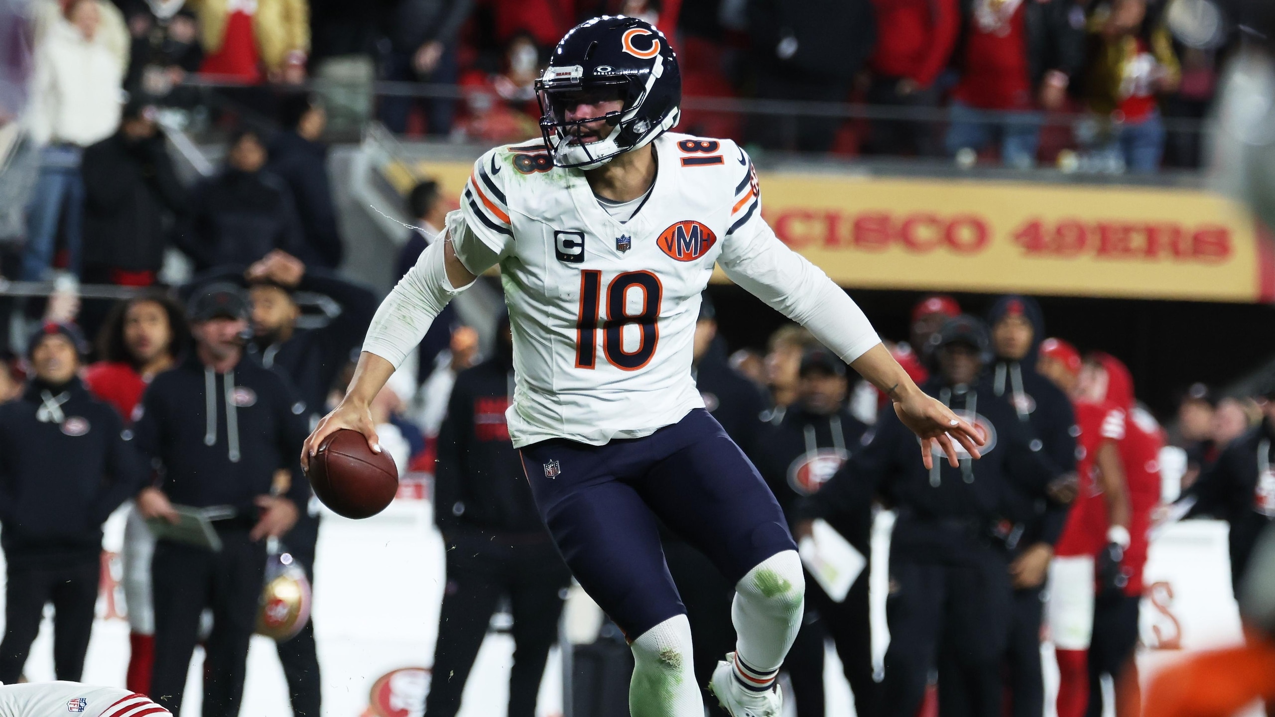 Bears 49ers Football